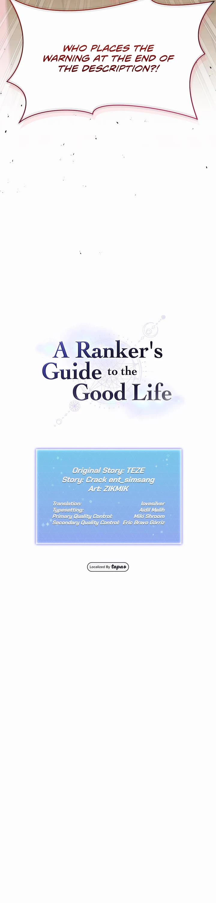 A Ranker's Guide to The Good Life Chapter 58 page 27 - Chapter 58: Oh Brother