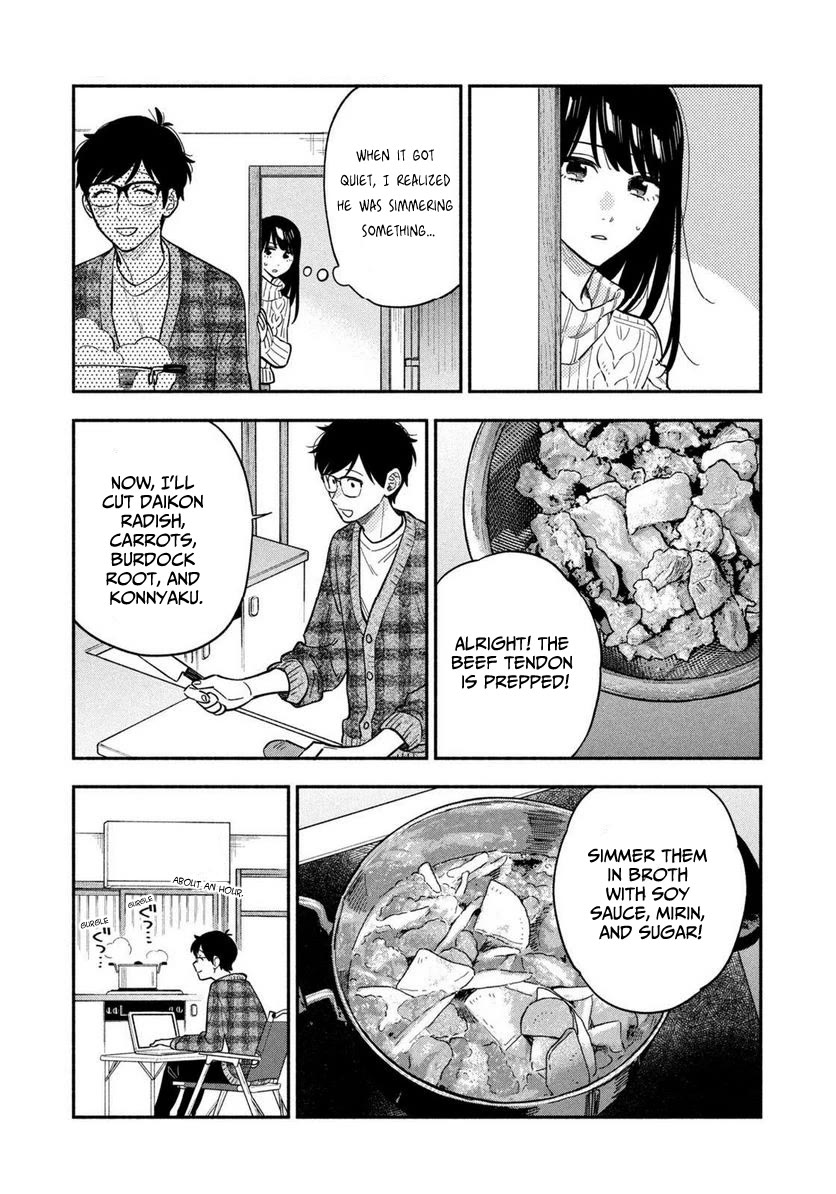 A Rare Marriage: How to Grill Our Love Chapter 101 page 11 - Chapter 101: Home cooking - Simmered Beef Tendon Stew.