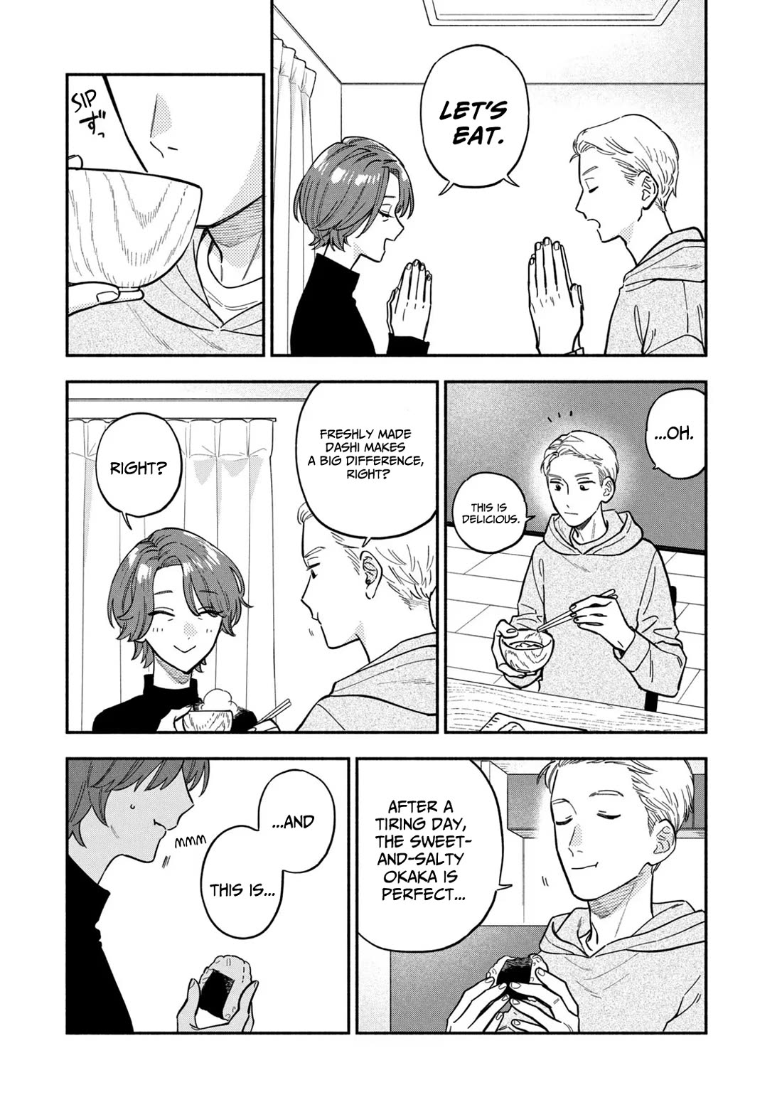 A Rare Marriage: How to Grill Our Love Chapter 102 page 13 - Chapter 102: Rice Balls and Miso Soup with Special Daichi