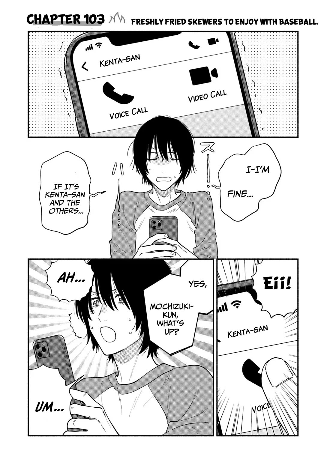A Rare Marriage: How to Grill Our Love Chapter 103 page 1 - Chapter 103: Freshly Fried Skewers to Enjoy With Baseball