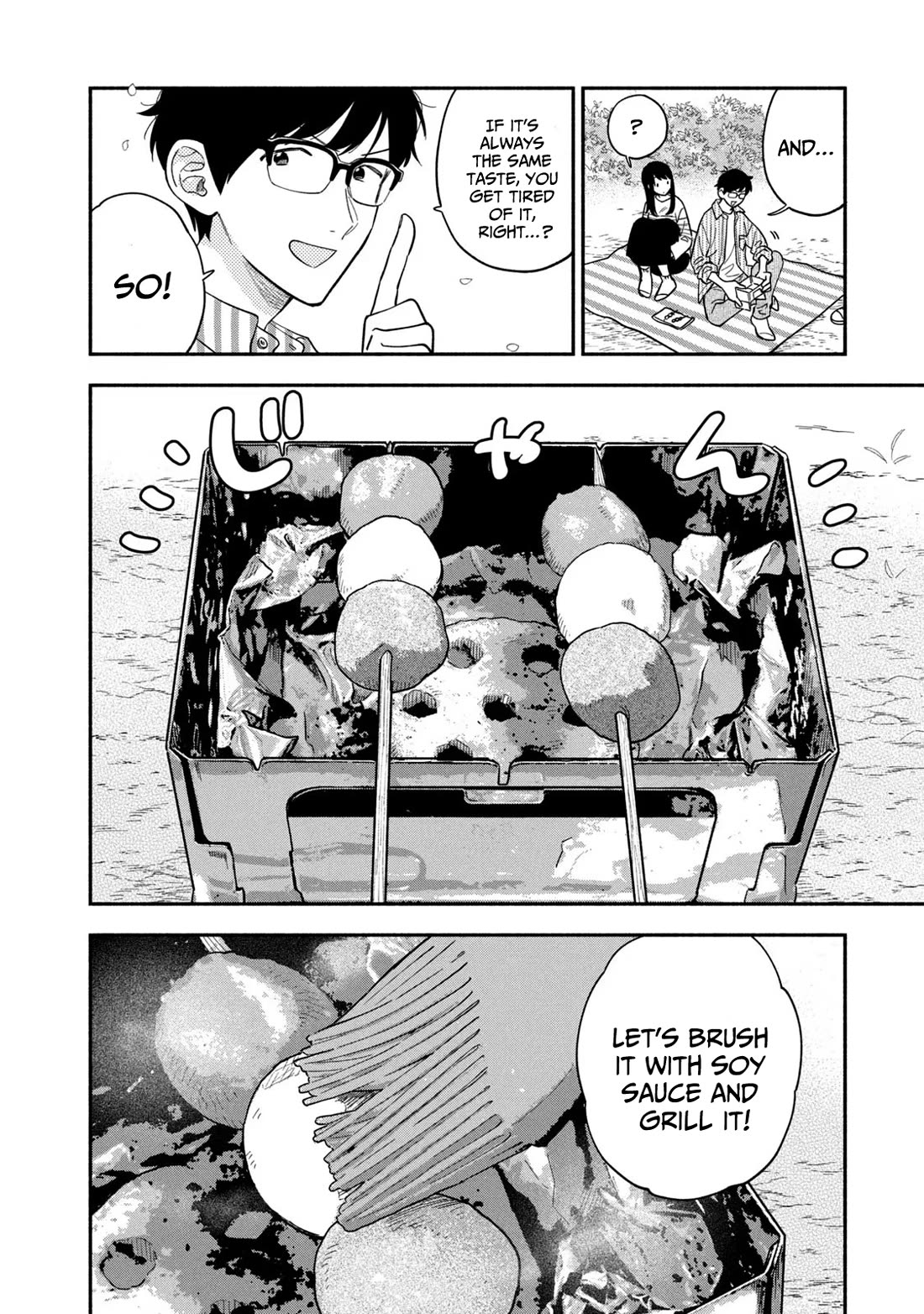 A Rare Marriage: How to Grill Our Love Chapter 104 page 10 - Chapter 104: Hanami with Three-Colored Dango