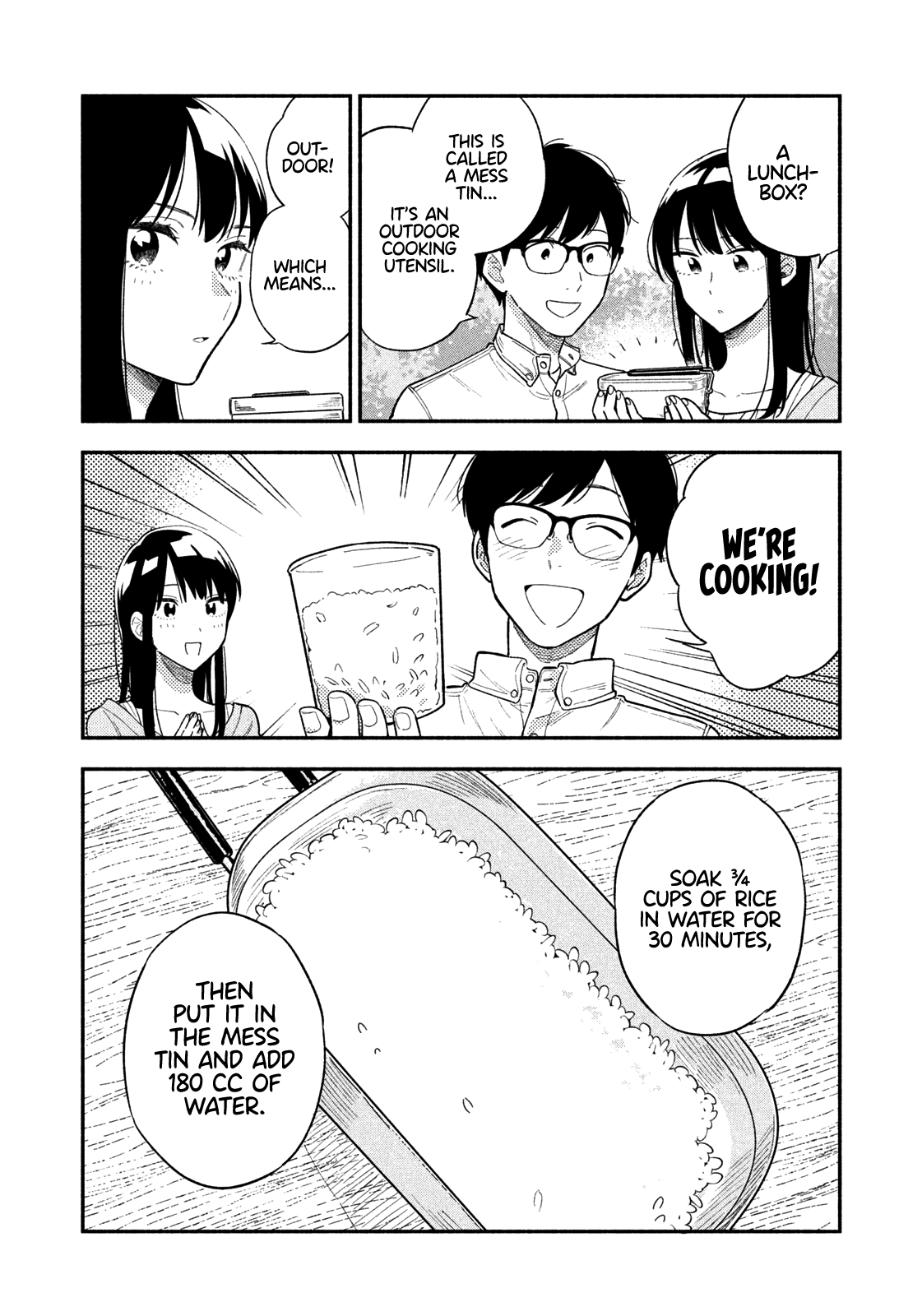 A Rare Marriage: How to Grill Our Love Chapter 11 page 7 - Chapter 11: A Mess Tin and Freshly Cooked Rice