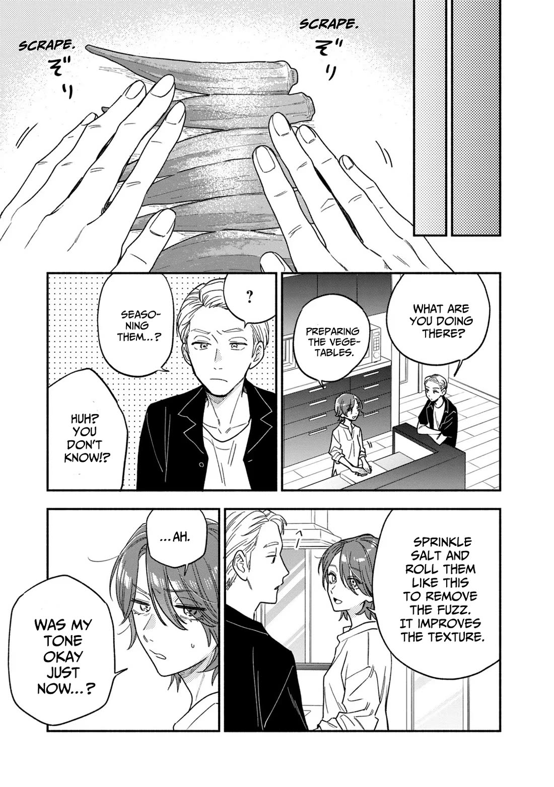 A Rare Marriage: How to Grill Our Love Chapter 118 page 13 - Chapter 118: Errands and Grilled summer Vegetables in Dashi.