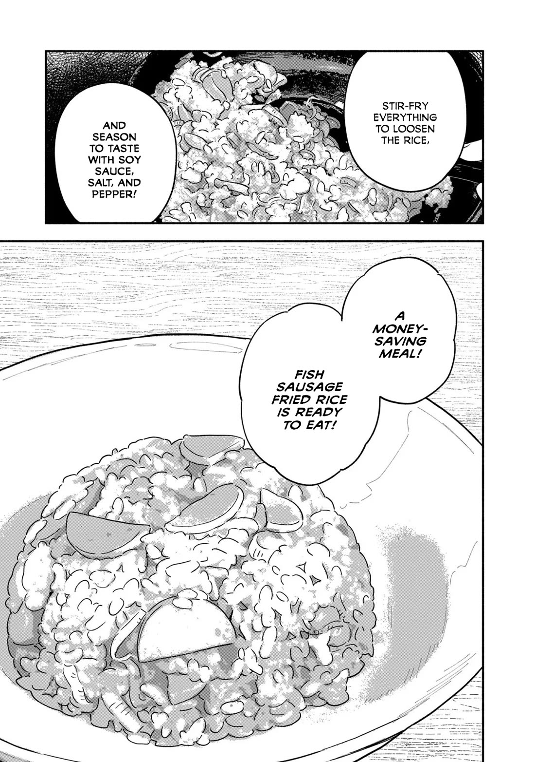 A Rare Marriage: How to Grill Our Love Chapter 120 page 13 - Chapter 120: Save Money! Fish Sausage Fried Rice