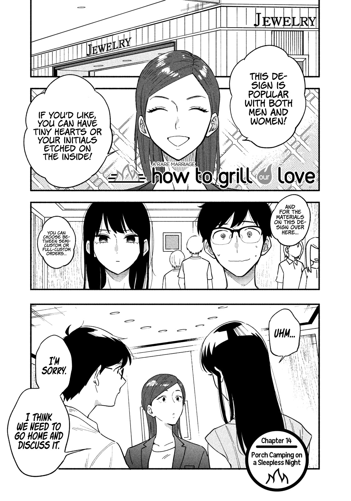 A Rare Marriage: How to Grill Our Love Chapter 14 page 2 - Chapter 14: Porch Camping on a Sleepless Night