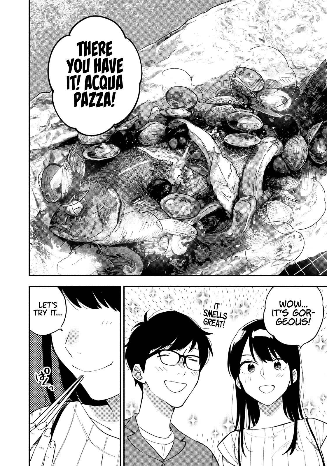 A Rare Marriage: How to Grill Our Love Chapter 16 page 11 - Chapter 16: Acqua Pazza and a Hug