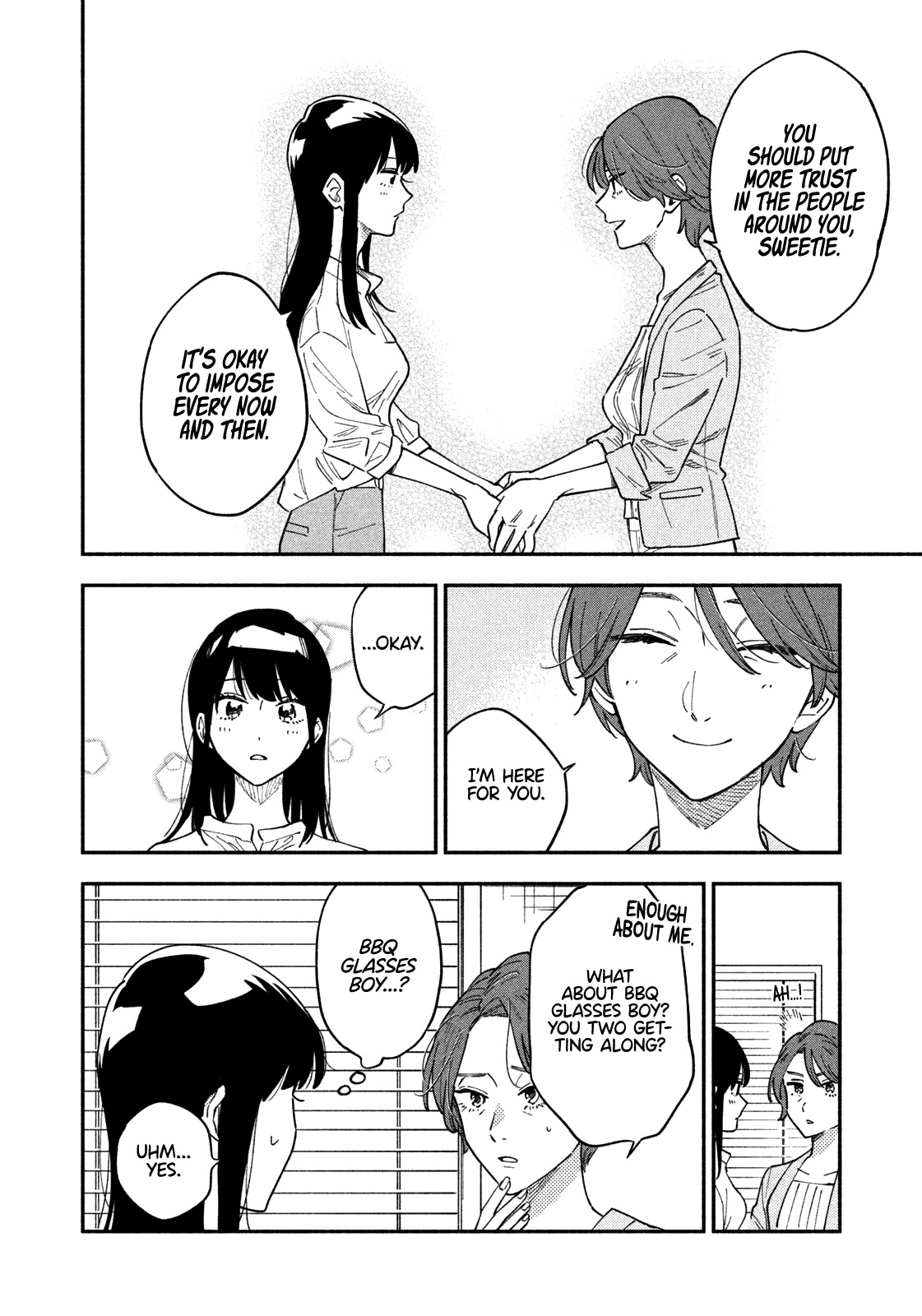 A Rare Marriage: How to Grill Our Love Chapter 16 page 5 - Chapter 16: Acqua Pazza and a Hug