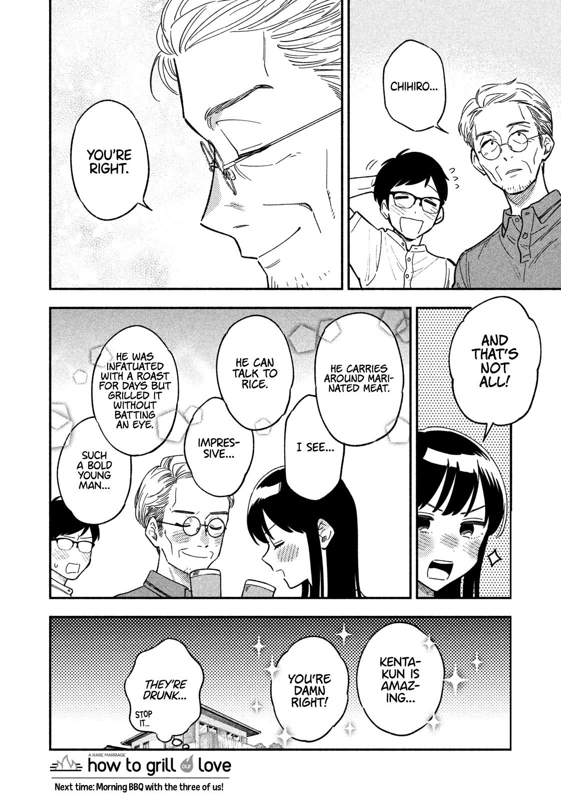 A Rare Marriage: How to Grill Our Love Chapter 18 page 19 - Chapter 18: Dad's Here