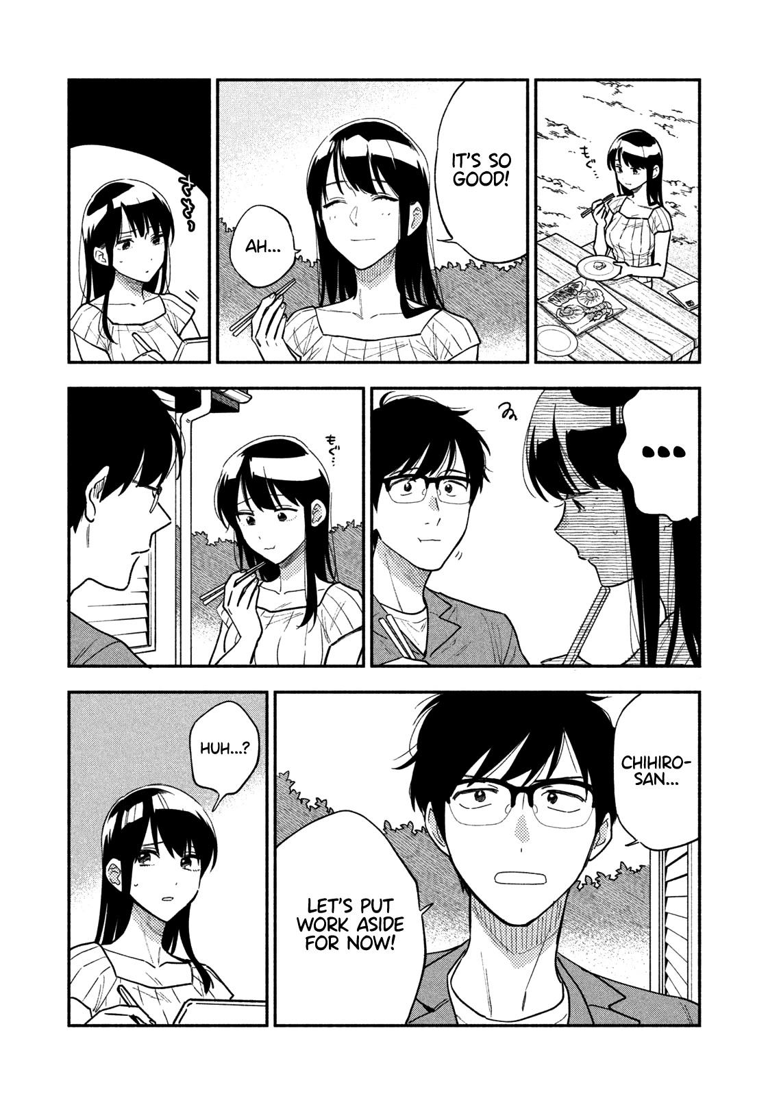 A Rare Marriage: How to Grill Our Love Chapter 28 page 11 - Chapter 28: Canned Sake and a Fresh, Beach-Broiled Catch