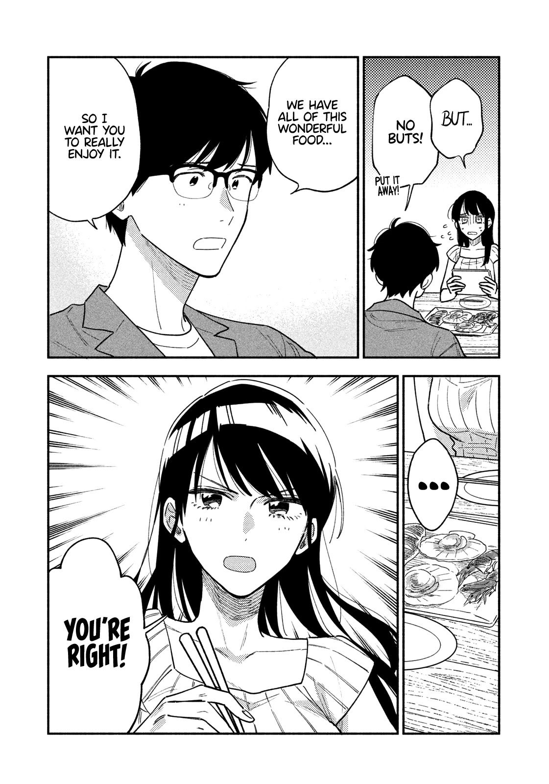 A Rare Marriage: How to Grill Our Love Chapter 28 page 12 - Chapter 28: Canned Sake and a Fresh, Beach-Broiled Catch