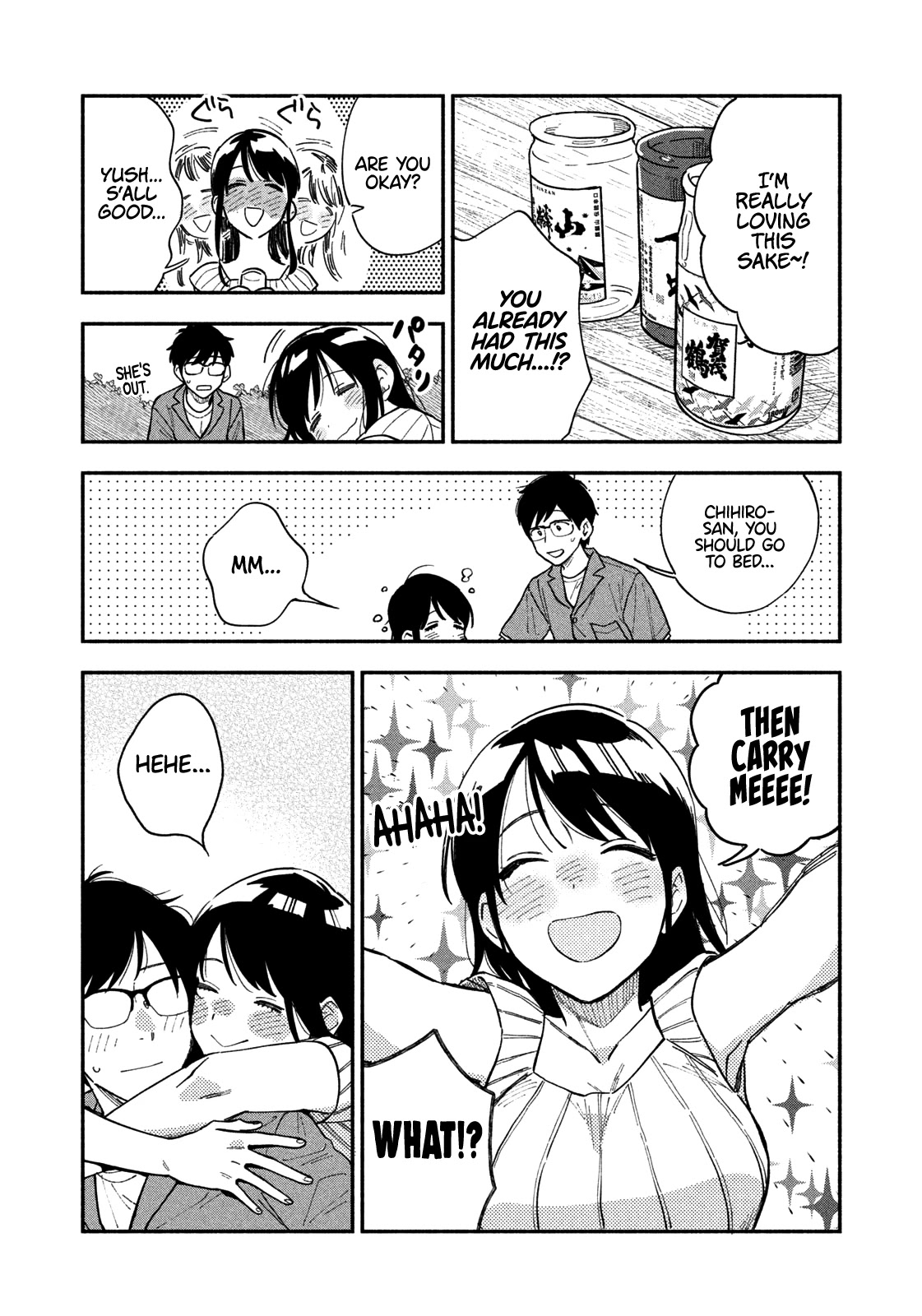 A Rare Marriage: How to Grill Our Love Chapter 28 page 15 - Chapter 28: Canned Sake and a Fresh, Beach-Broiled Catch