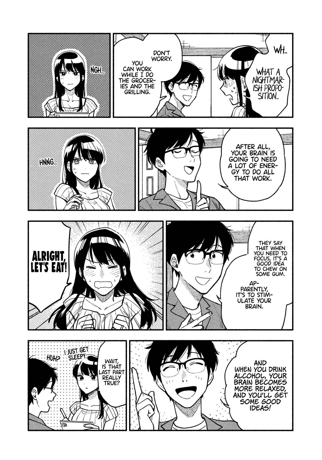 A Rare Marriage: How to Grill Our Love Chapter 28 page 6 - Chapter 28: Canned Sake and a Fresh, Beach-Broiled Catch
