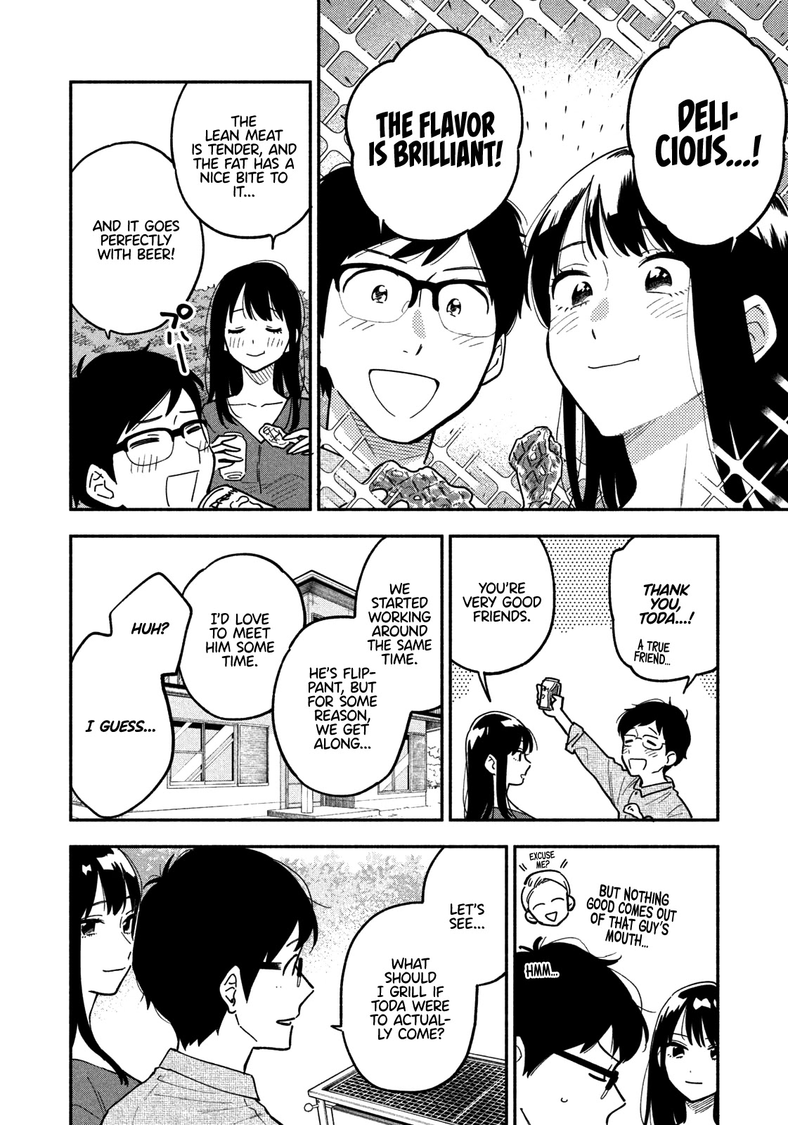 A Rare Marriage: How to Grill Our Love Chapter 3 page 15 - Chapter 3: A Toast With Beer and Lamb Chops