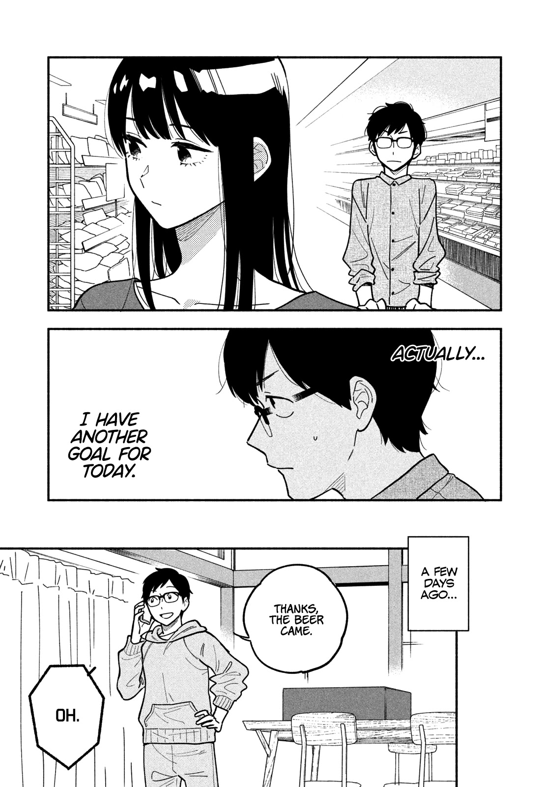 A Rare Marriage: How to Grill Our Love Chapter 3 page 4 - Chapter 3: A Toast With Beer and Lamb Chops