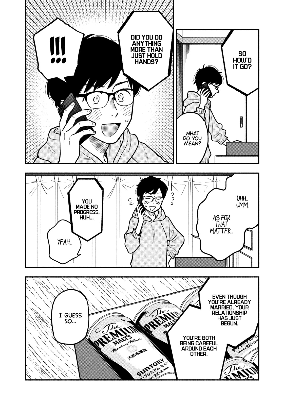 A Rare Marriage: How to Grill Our Love Chapter 3 page 5 - Chapter 3: A Toast With Beer and Lamb Chops