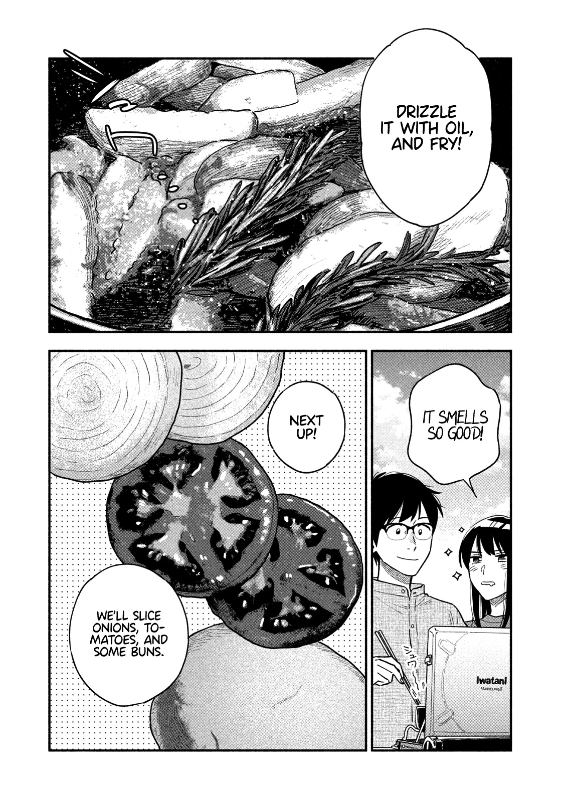 A Rare Marriage: How to Grill Our Love Chapter 35 page 10 - Chapter 35: Charcoal-Grilled Hamburgers Packed with Beef!
