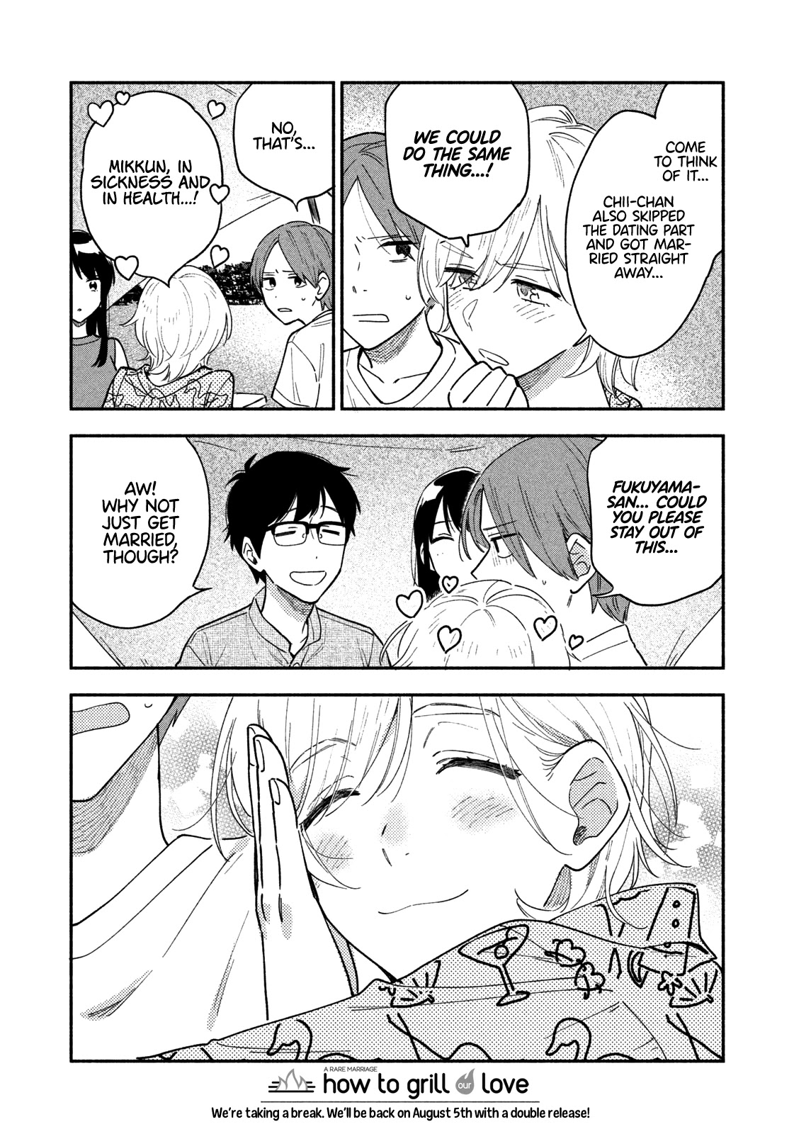 A Rare Marriage: How to Grill Our Love Chapter 35 page 17 - Chapter 35: Charcoal-Grilled Hamburgers Packed with Beef!