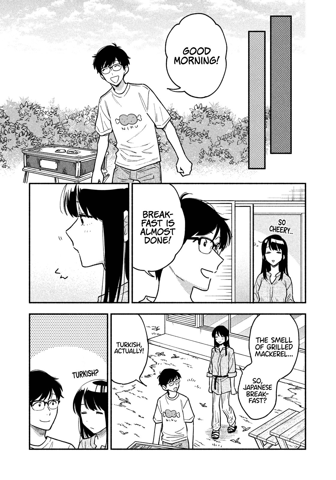 A Rare Marriage: How to Grill Our Love Chapter 38 page 12 - Chapter 38: Wall Bang! And a Mackerel Sandwich