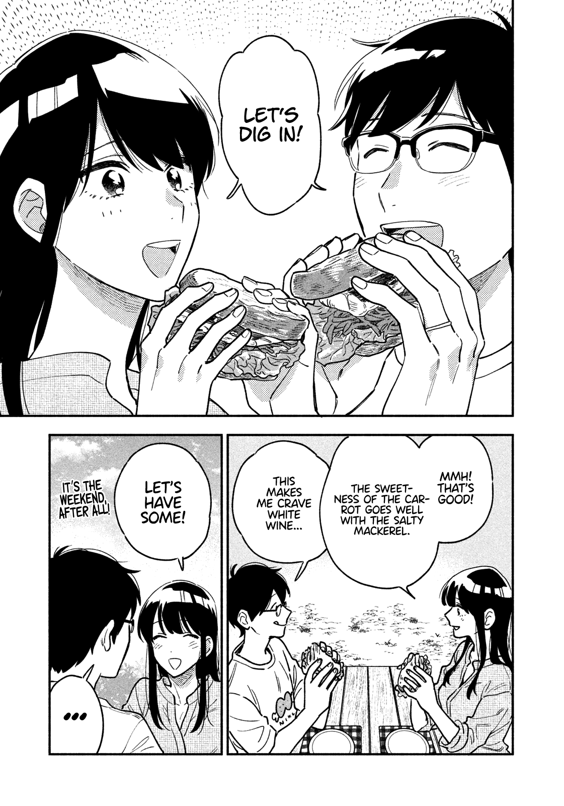 A Rare Marriage: How to Grill Our Love Chapter 38 page 16 - Chapter 38: Wall Bang! And a Mackerel Sandwich