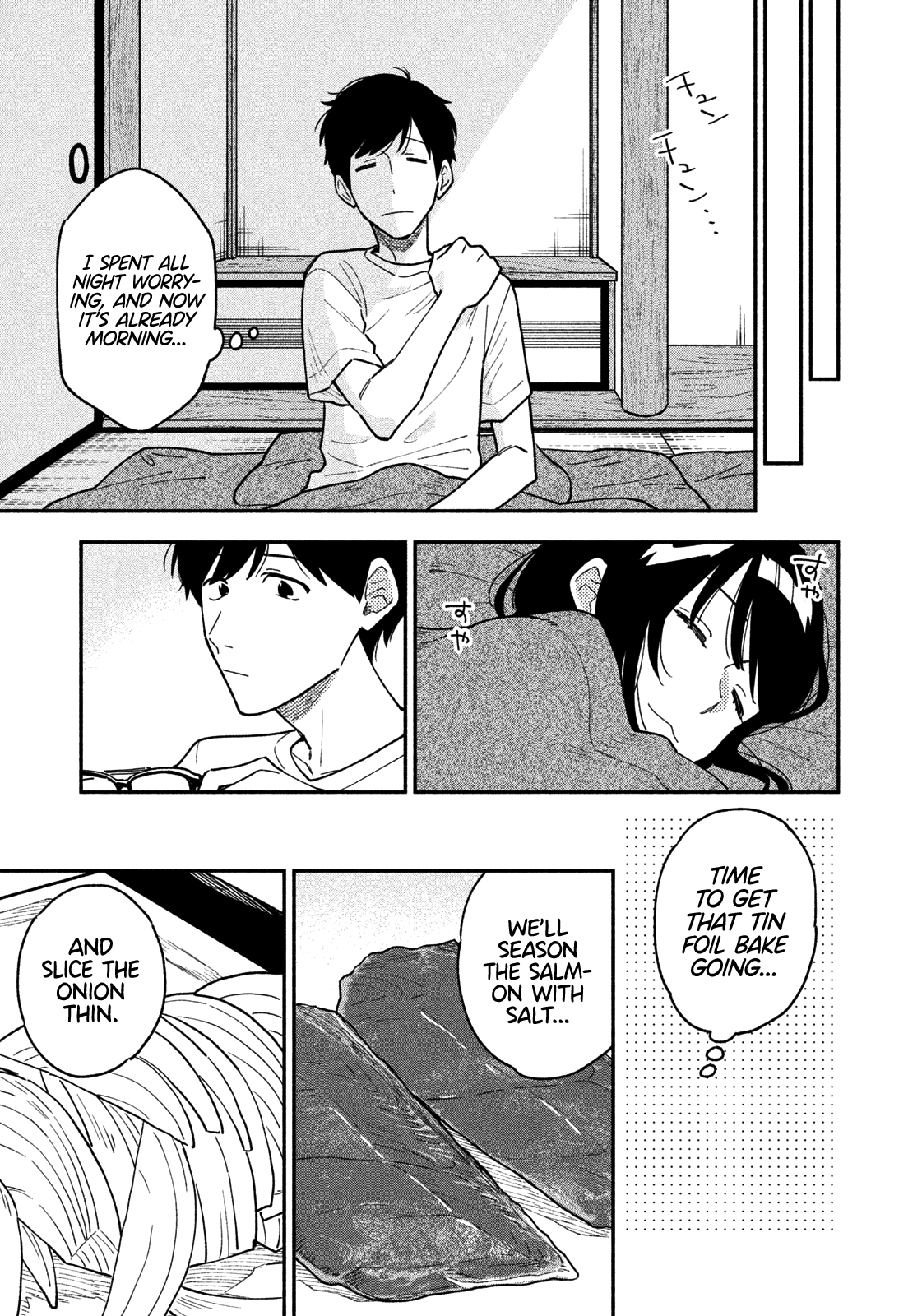 A Rare Marriage: How to Grill Our Love Chapter 40 page 12 - Chapter 40: Making a Life Together with a Tin Foil Bake