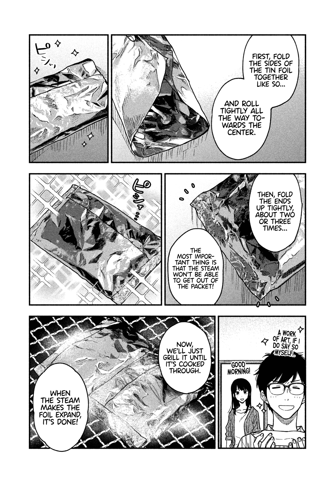 A Rare Marriage: How to Grill Our Love Chapter 40 page 14 - Chapter 40: Making a Life Together with a Tin Foil Bake