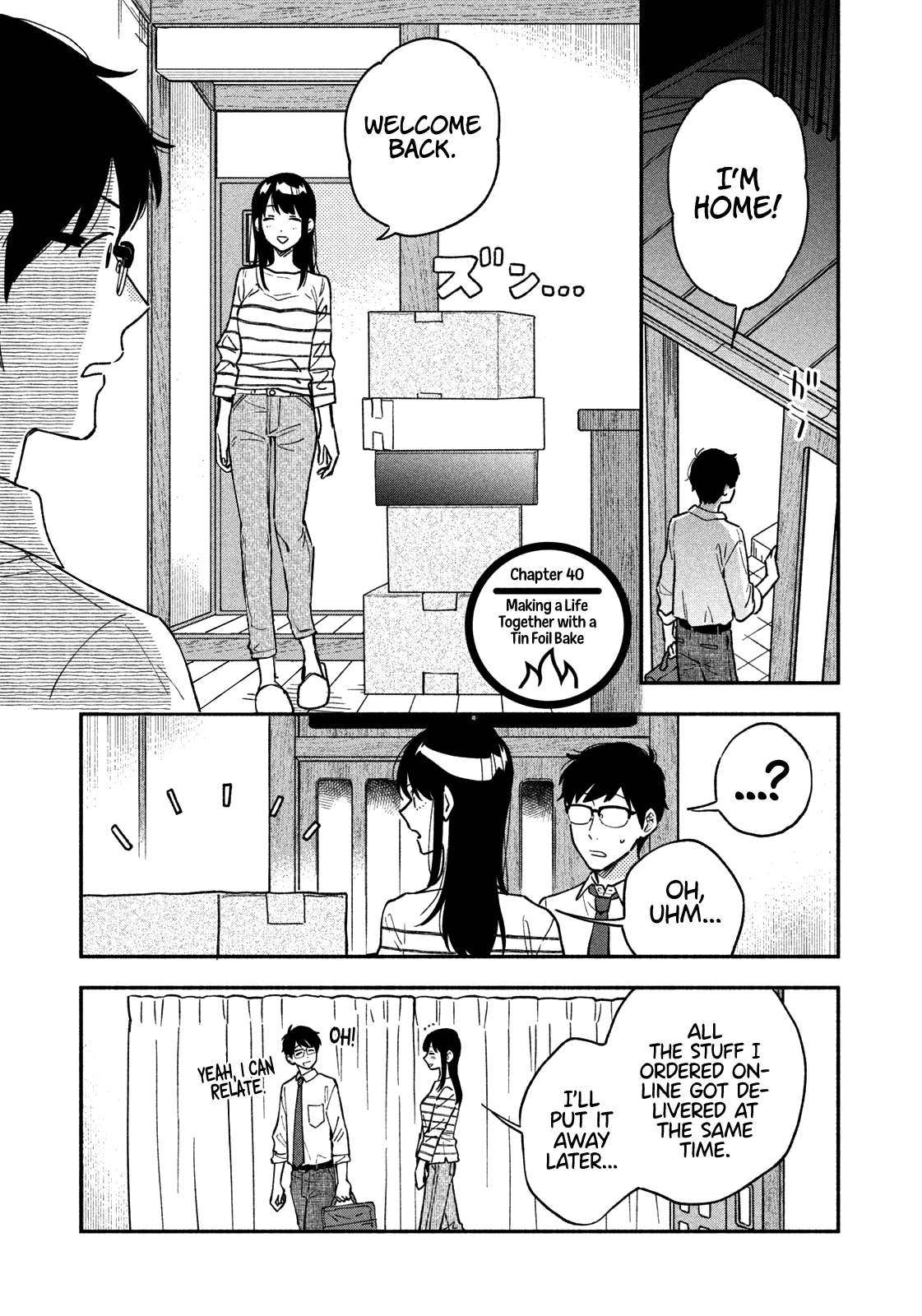 A Rare Marriage: How to Grill Our Love Chapter 40 page 2 - Chapter 40: Making a Life Together with a Tin Foil Bake