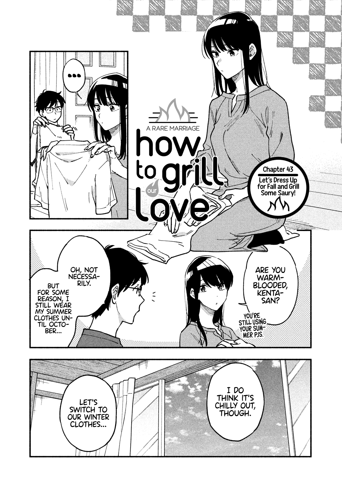 A Rare Marriage: How to Grill Our Love Chapter 43 page 2 - Chapter 43: Let’s Dress Up for Fall and Grill Some Saury!