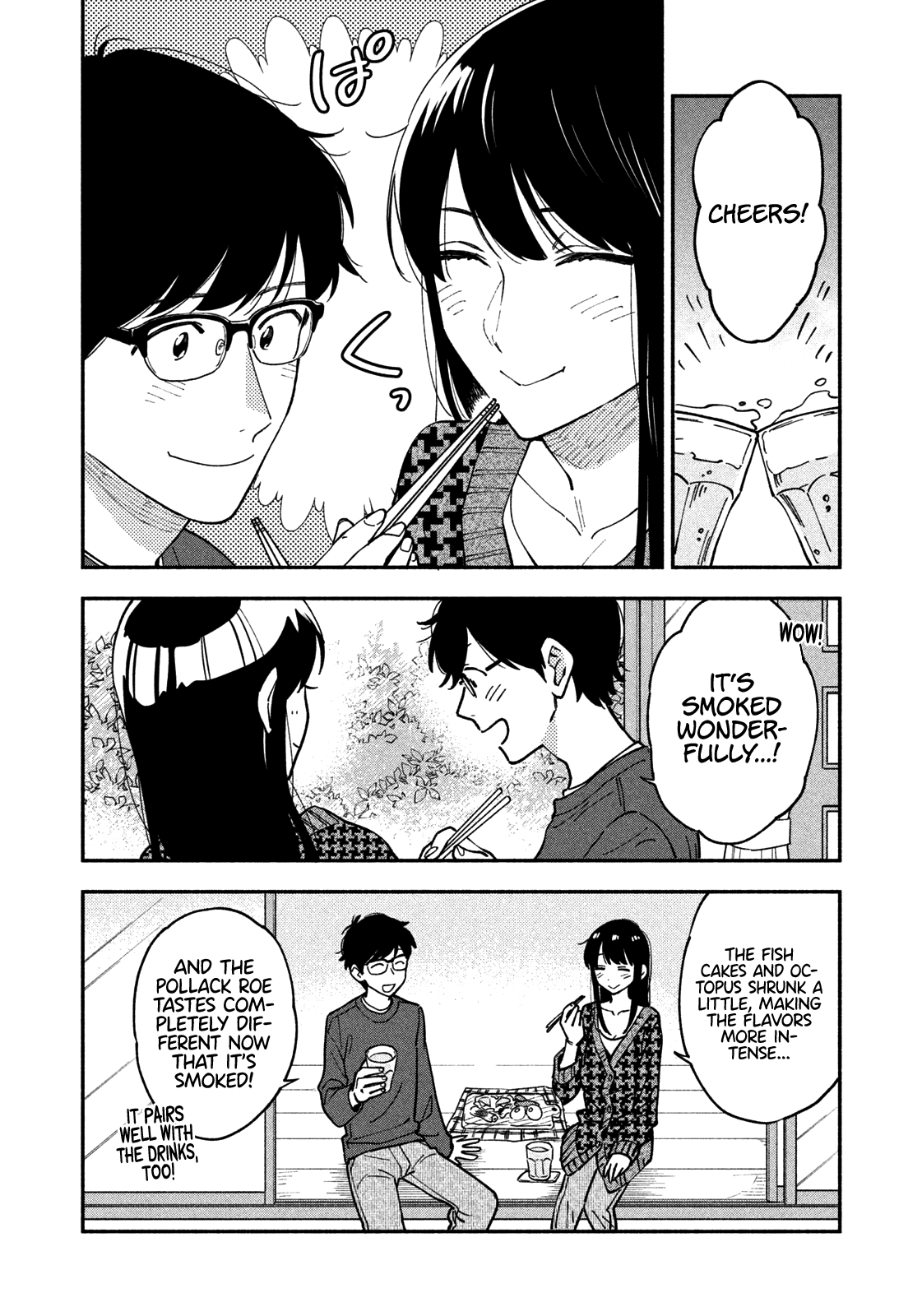 A Rare Marriage: How to Grill Our Love Chapter 44 page 11 - Chapter 44: Let’s Have Drinks at Home with Smoked Foods!