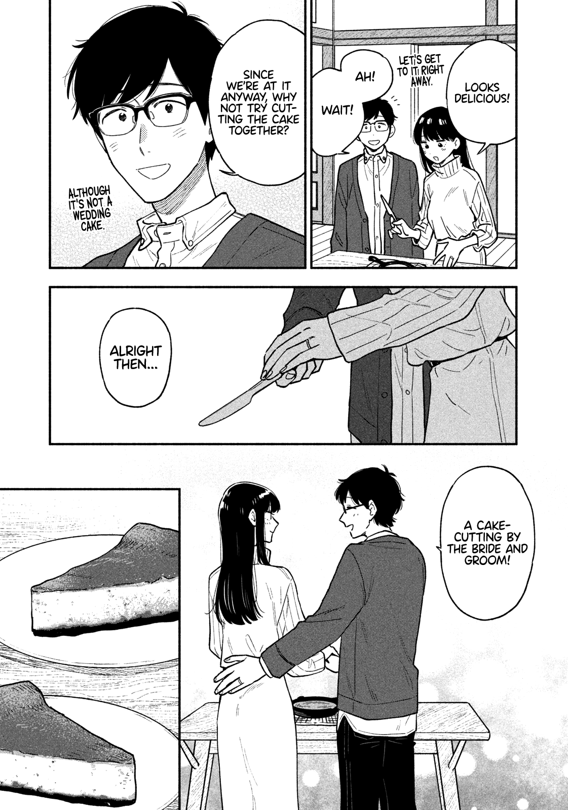 A Rare Marriage: How to Grill Our Love Chapter 49 page 10 - Chapter 49: Let’s Practice Cake-Cutting!