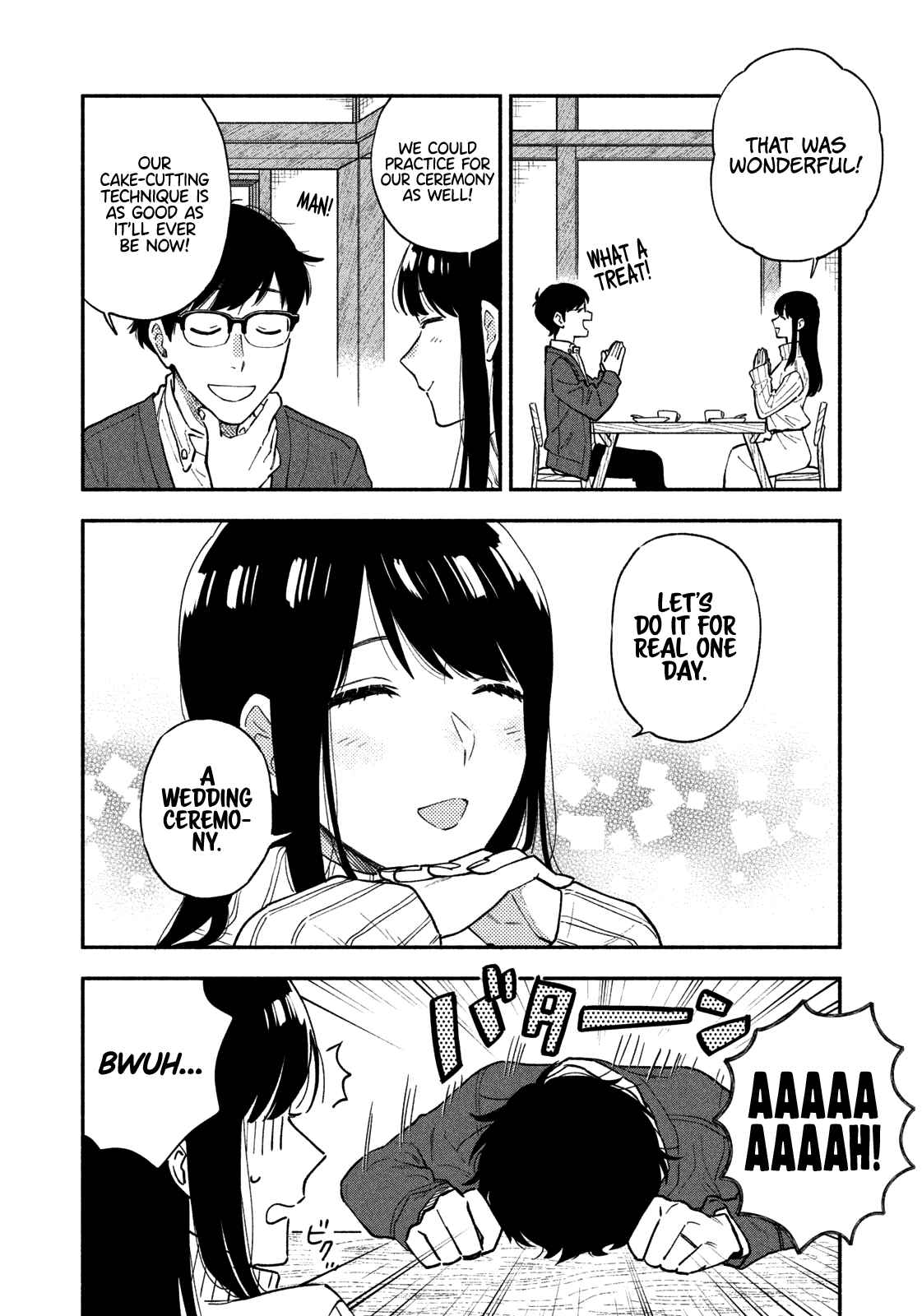 A Rare Marriage: How to Grill Our Love Chapter 49 page 11 - Chapter 49: Let’s Practice Cake-Cutting!