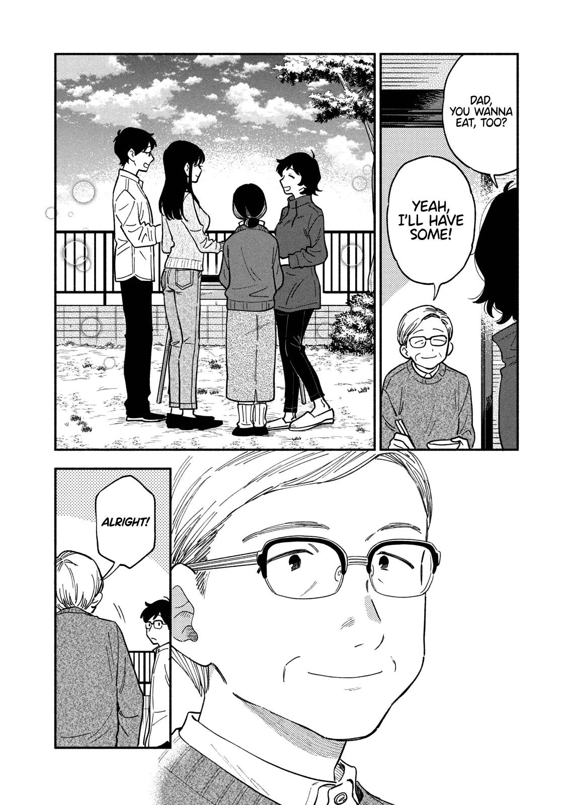 A Rare Marriage: How to Grill Our Love Chapter 54 page 11 - Chapter 54: Family Gathering Around Diced Steak!