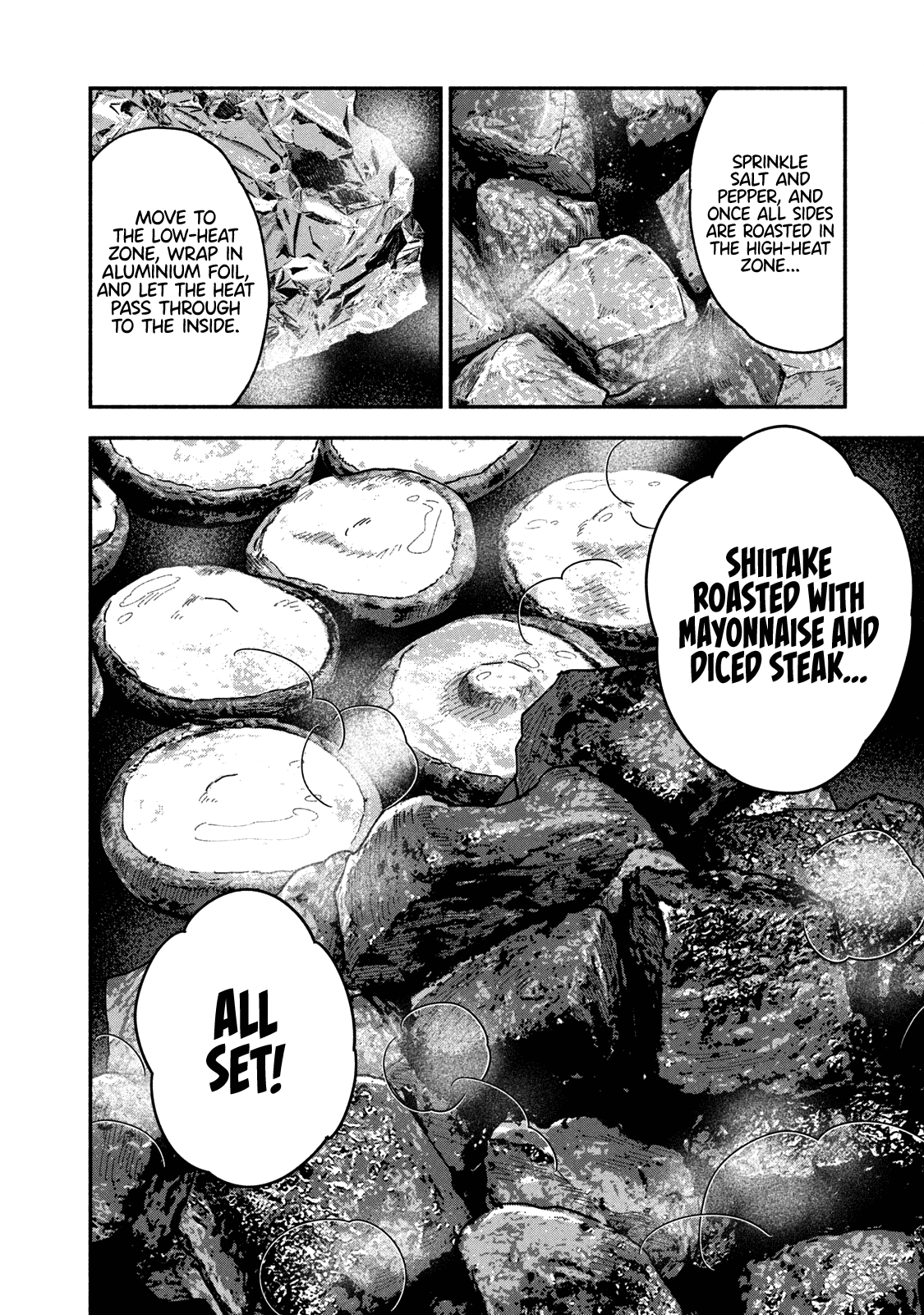 A Rare Marriage: How to Grill Our Love Chapter 54 page 9 - Chapter 54: Family Gathering Around Diced Steak!
