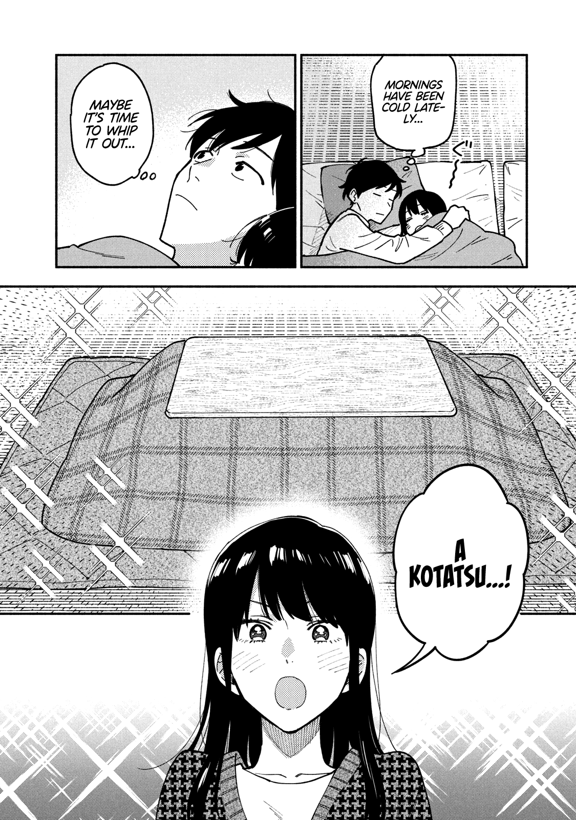 A Rare Marriage: How to Grill Our Love Chapter 56 page 3 - Chapter 56: Let’s Taste Oden and Beer by the Kotatsu!