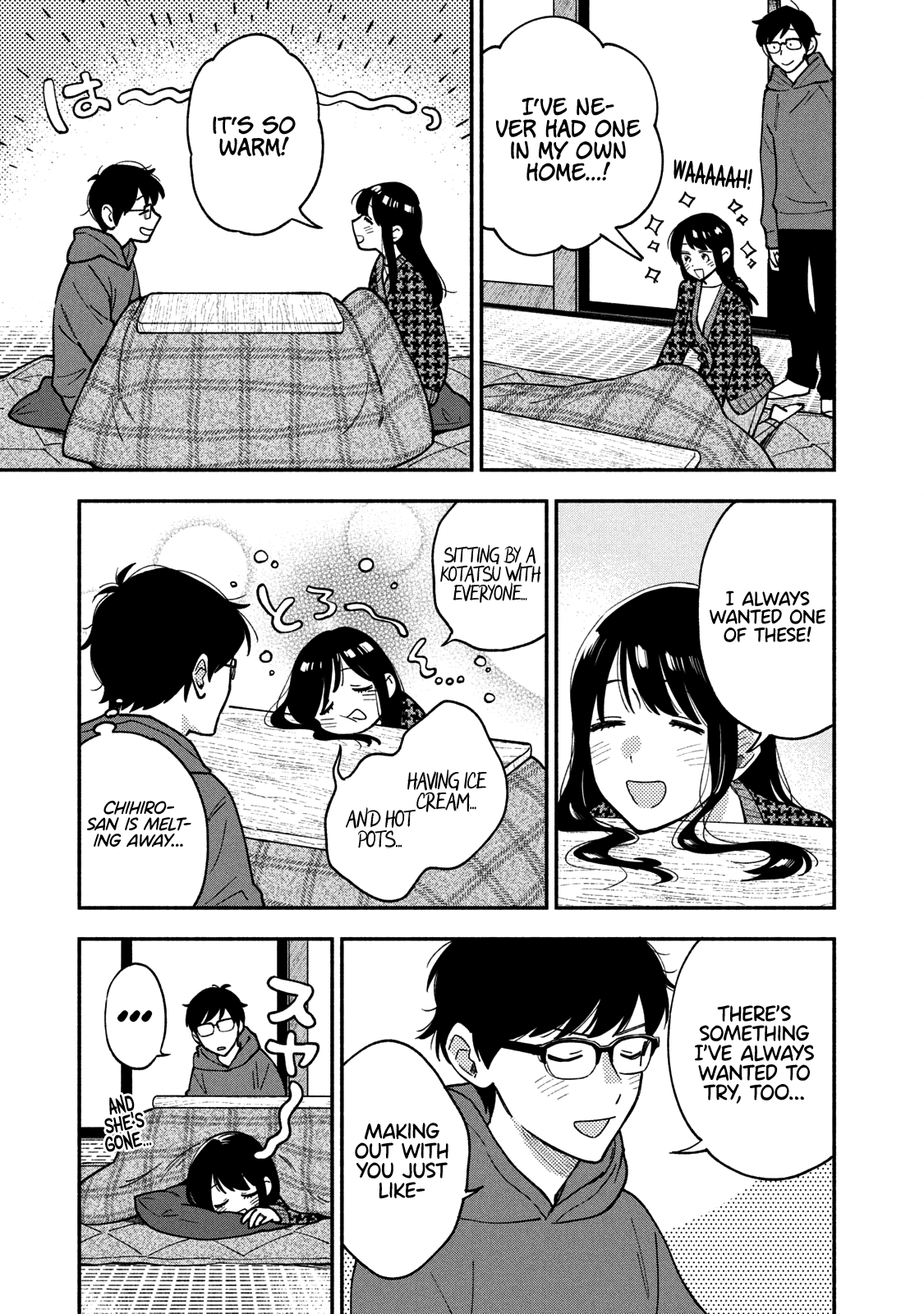 A Rare Marriage: How to Grill Our Love Chapter 56 page 4 - Chapter 56: Let’s Taste Oden and Beer by the Kotatsu!