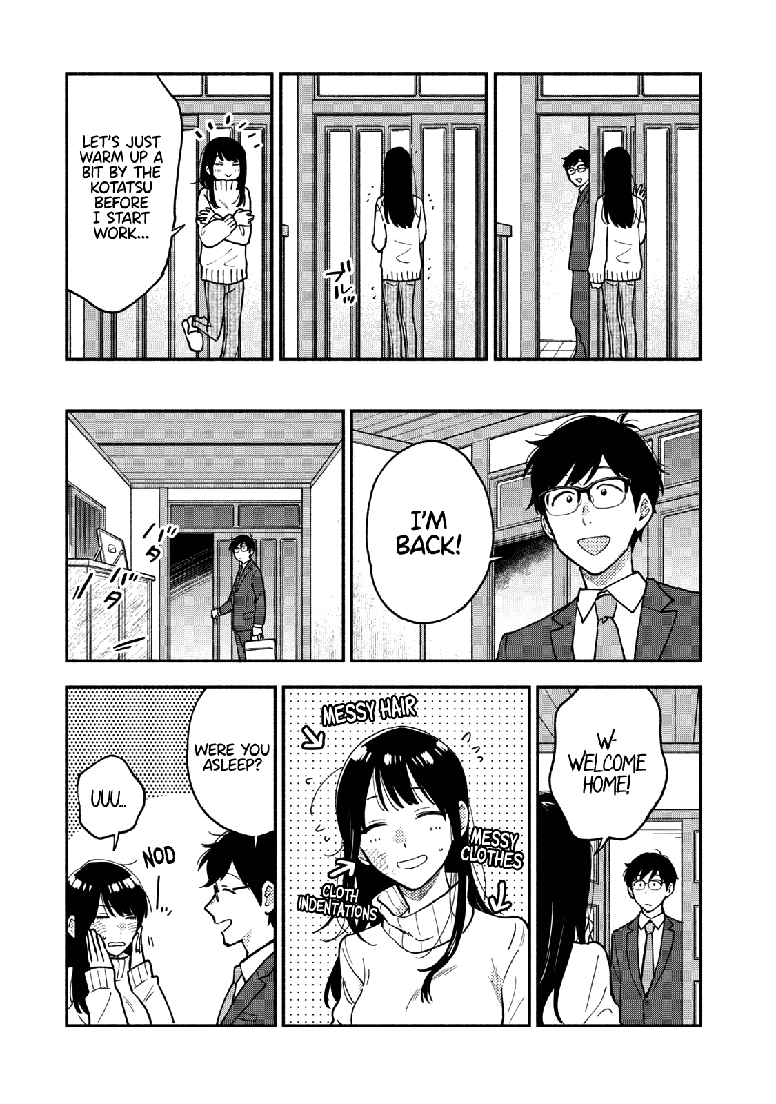 A Rare Marriage: How to Grill Our Love Chapter 56 page 6 - Chapter 56: Let’s Taste Oden and Beer by the Kotatsu!