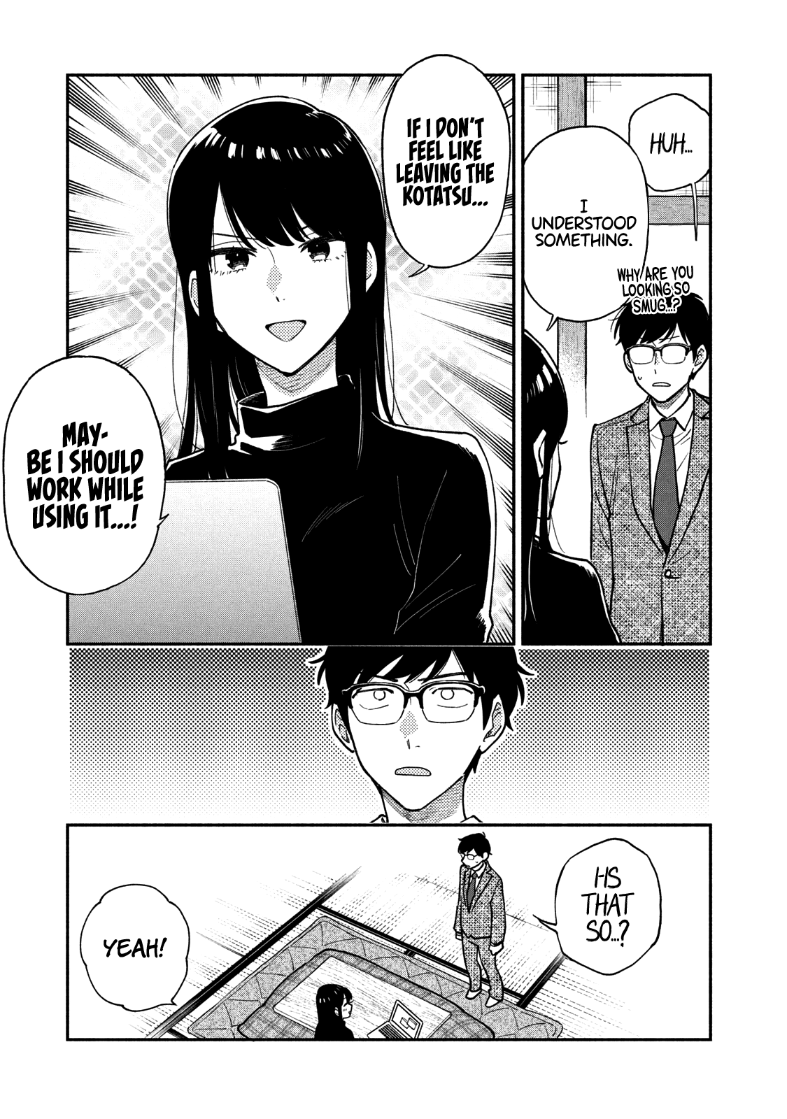 A Rare Marriage: How to Grill Our Love Chapter 56 page 8 - Chapter 56: Let’s Taste Oden and Beer by the Kotatsu!