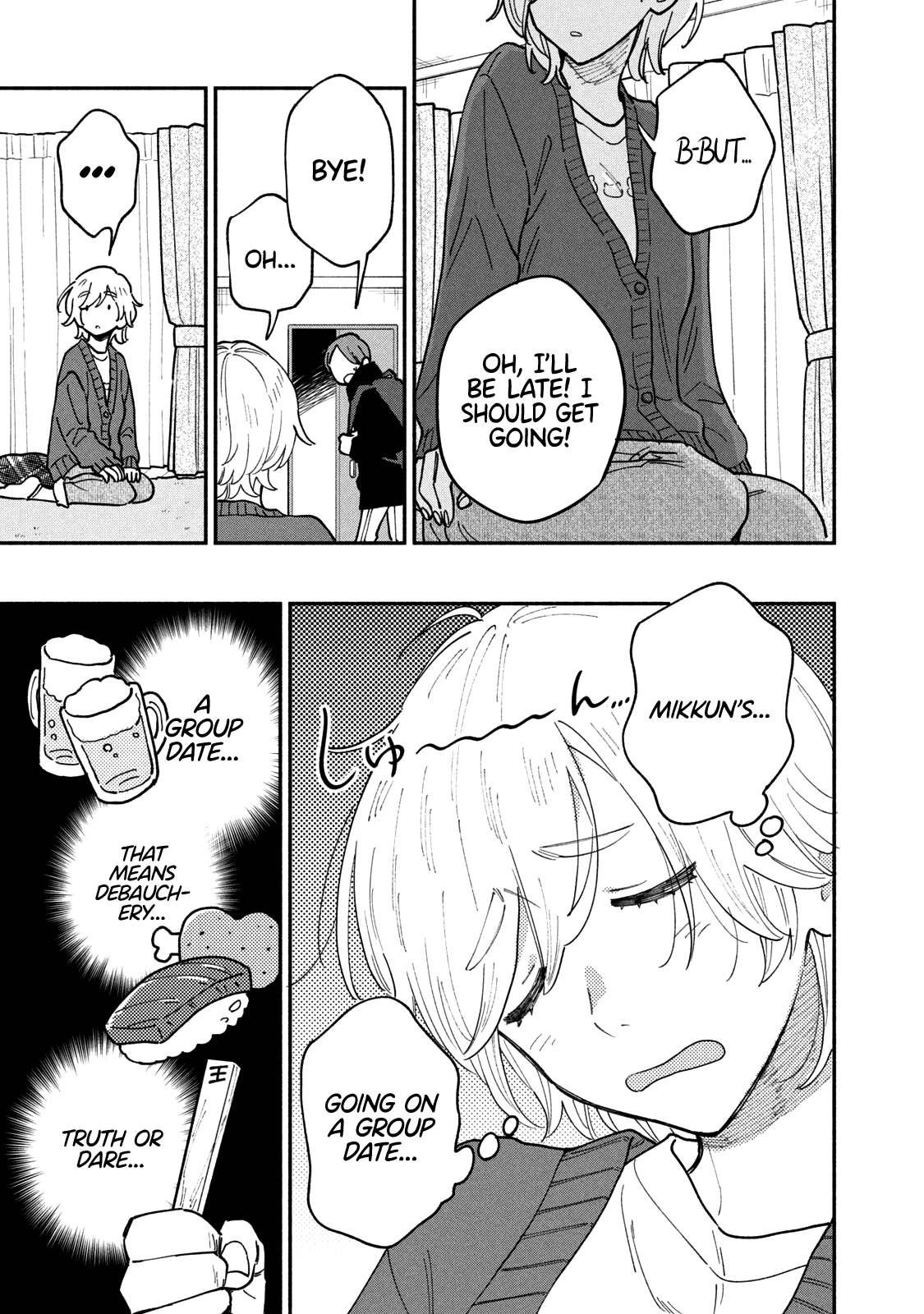 A Rare Marriage: How to Grill Our Love Chapter 57 page 10 - Chapter 57: Rina-chan Wants Some Serious Love Advice!