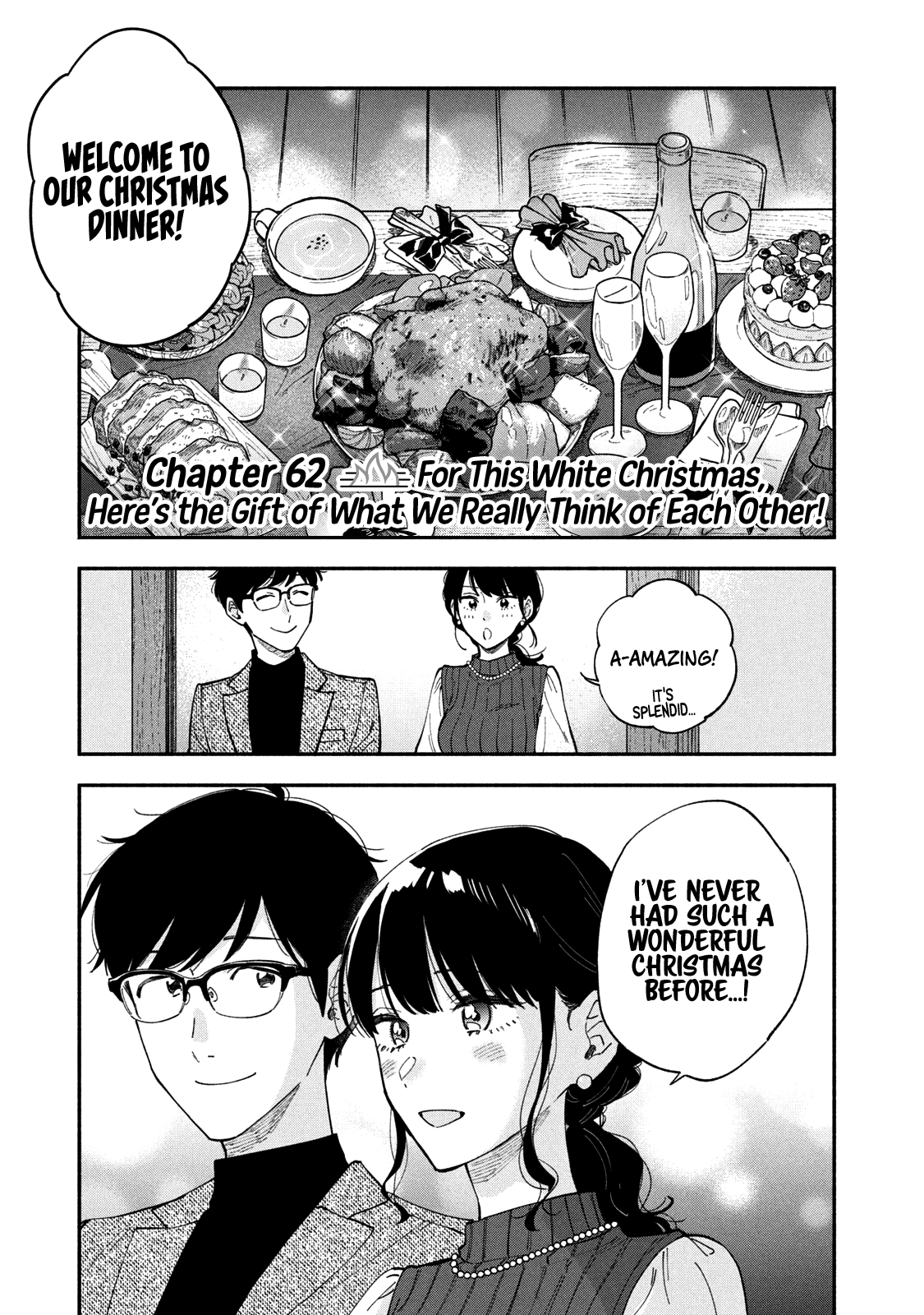 A Rare Marriage: How to Grill Our Love Chapter 62 page 4 - Chapter 62: For This White Christmas, Here’s the Gift of What We Really Think of Each Other!
