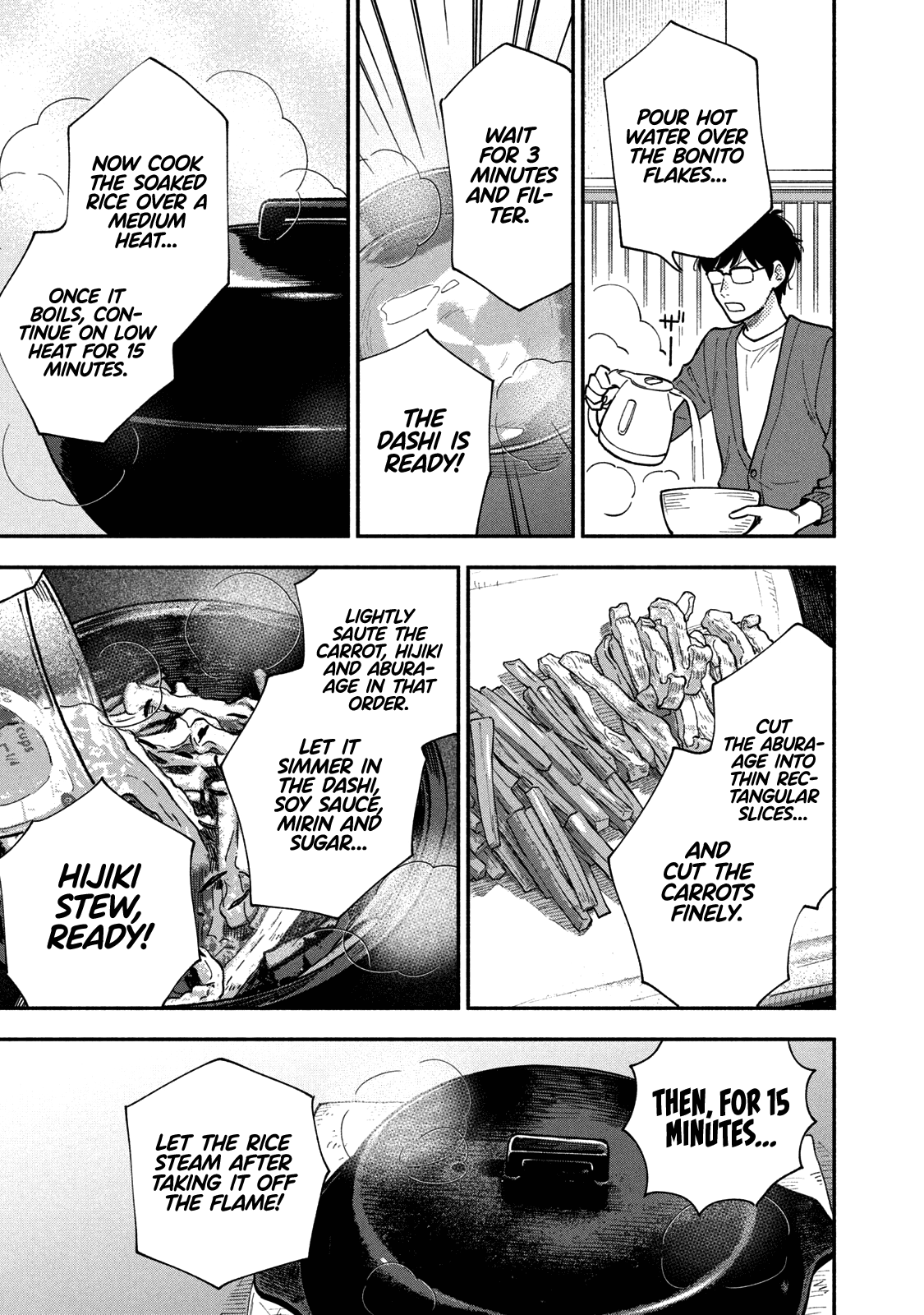 A Rare Marriage: How to Grill Our Love Chapter 63 page 14 - Chapter 63: Goodbye, Worldly Pleasures! A Stoic Japanese Set Meal!