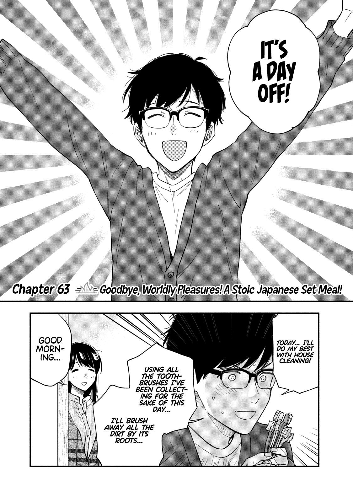 A Rare Marriage: How to Grill Our Love Chapter 63 page 2 - Chapter 63: Goodbye, Worldly Pleasures! A Stoic Japanese Set Meal!