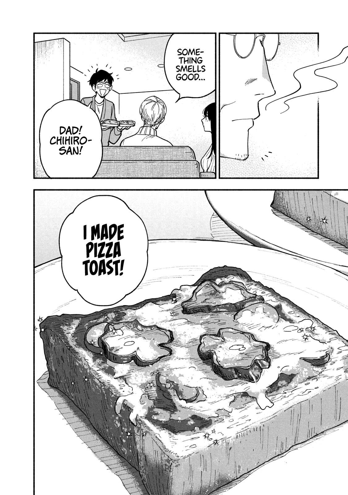A Rare Marriage: How to Grill Our Love Chapter 67 page 13 - Chapter 67: peacemaker pizza toast!