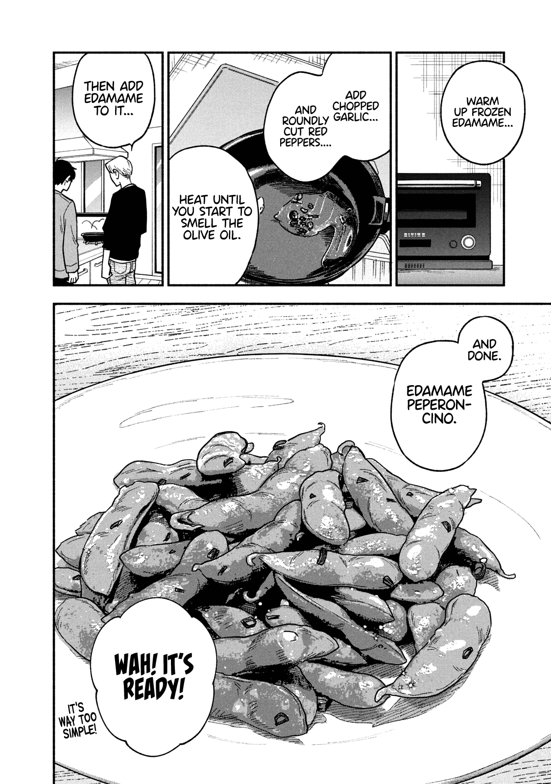 A Rare Marriage: How to Grill Our Love Chapter 68 page 15 - Chapter 68: Drowning Your Sorrows over Drinks and Edamame Peperoncino!