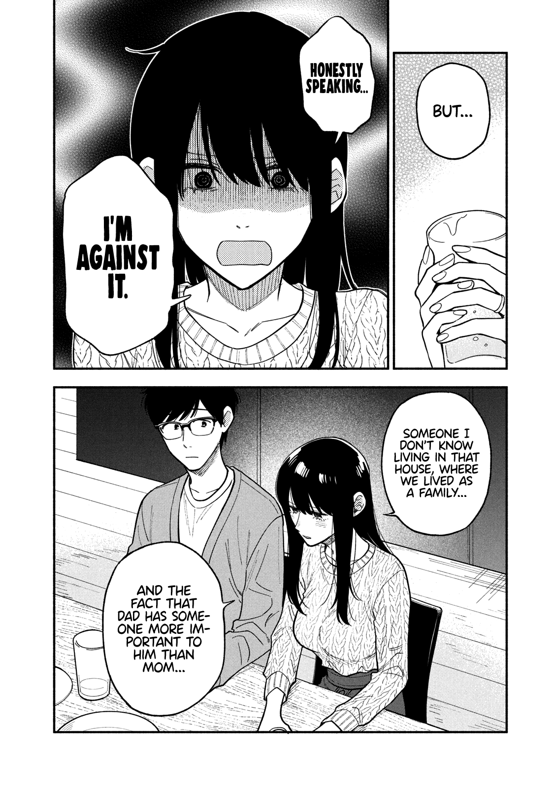 A Rare Marriage: How to Grill Our Love Chapter 68 page 9 - Chapter 68: Drowning Your Sorrows over Drinks and Edamame Peperoncino!