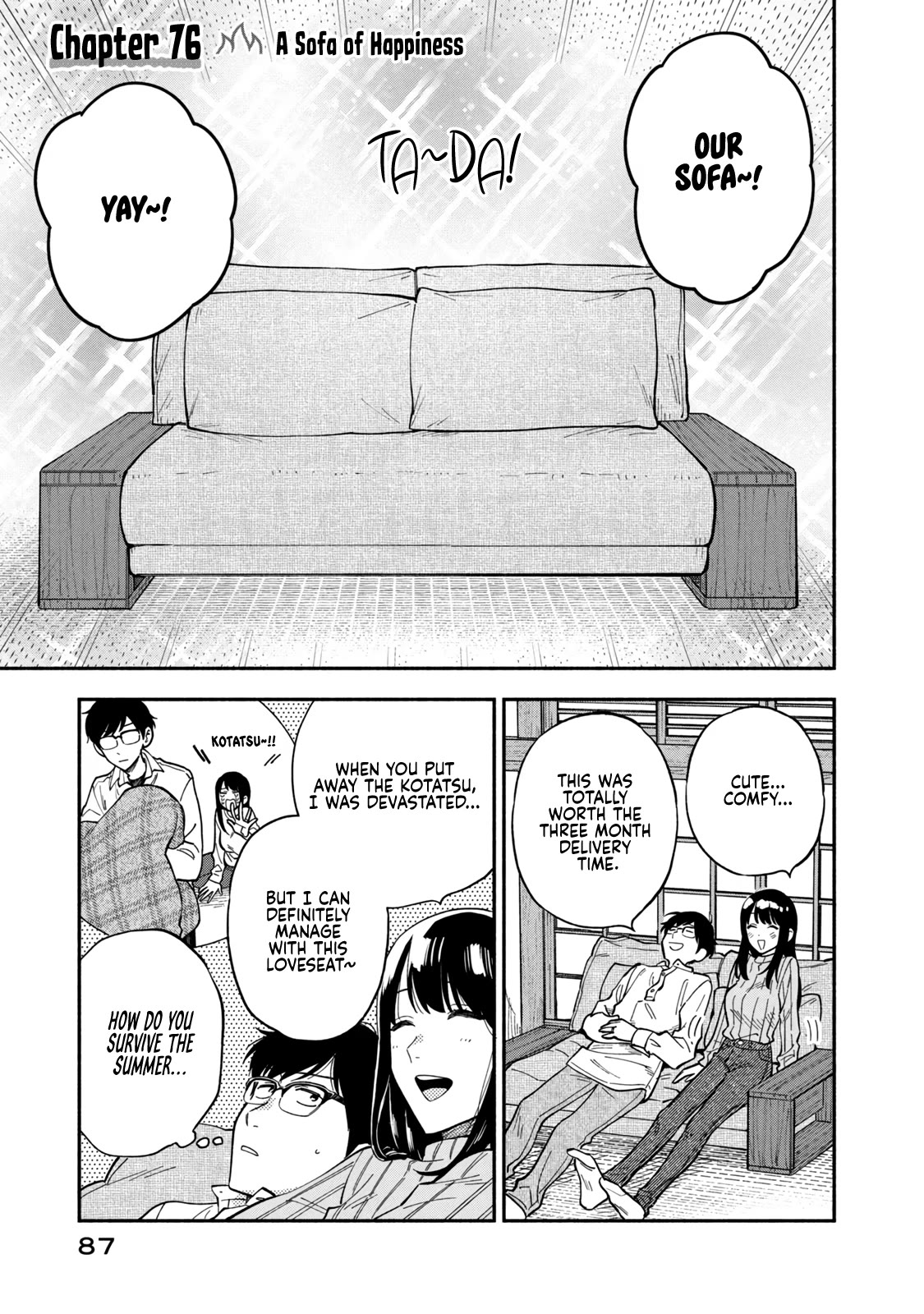 A Rare Marriage: How to Grill Our Love Chapter 76 page 1 - Chapter 76: A Sofa of Happiness