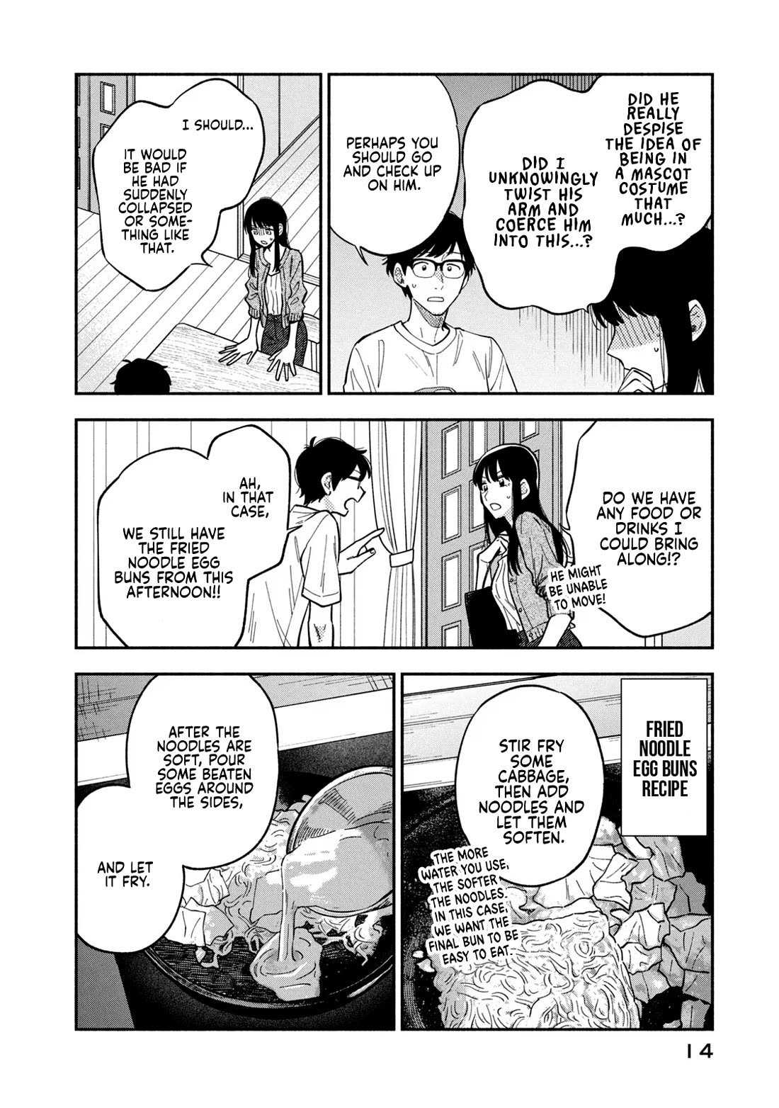 A Rare Marriage: How to Grill Our Love Chapter 80 page 14 - Chapter 80: Settling in with Fried Noodle Egg Buns!