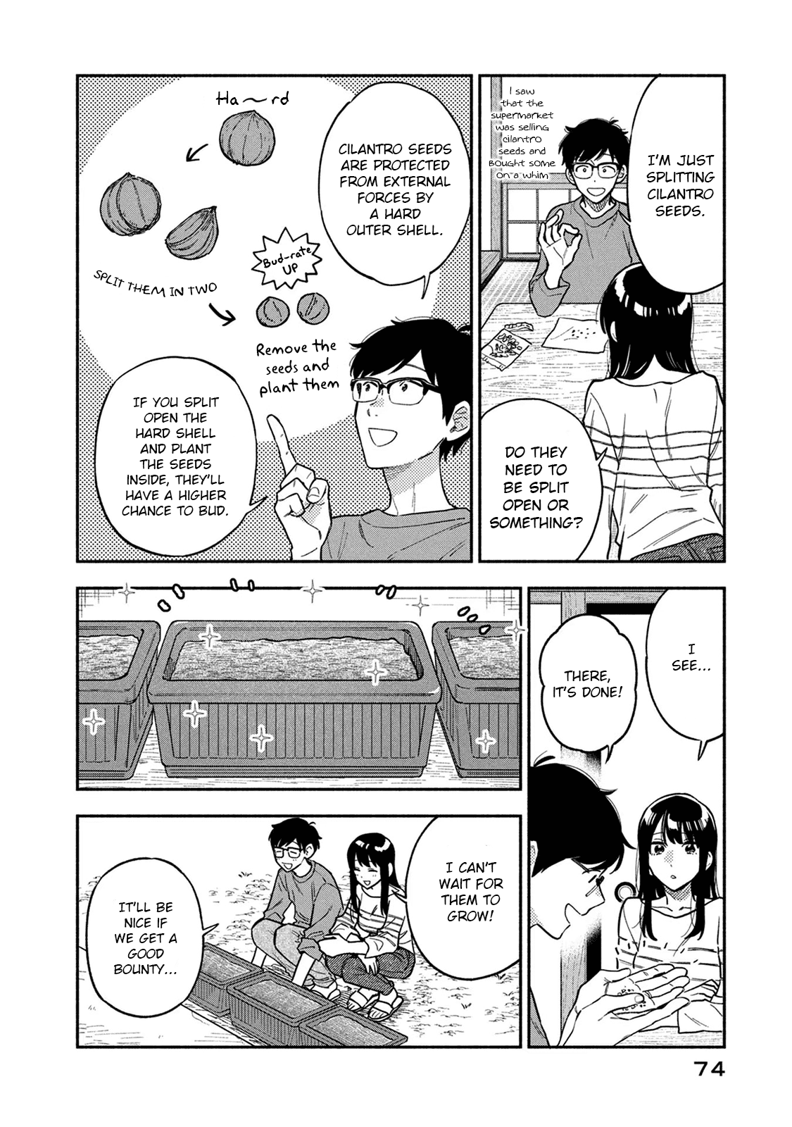A Rare Marriage: How to Grill Our Love Chapter 84 page 2 - Chapter 84: Ethnic Dishes Made with Home-Grown Cilantro!