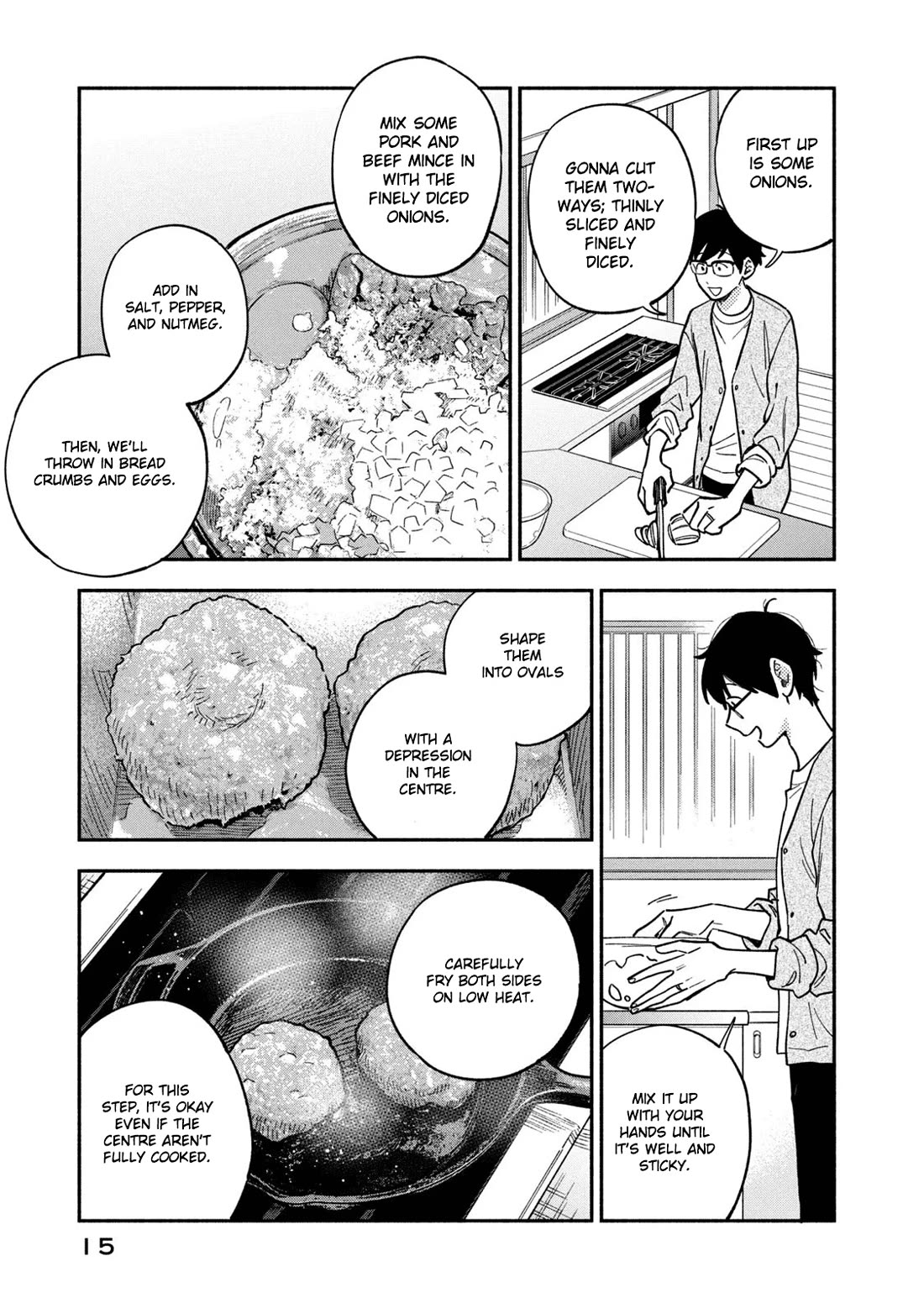 A Rare Marriage: How to Grill Our Love Chapter 89 page 16 - Chapter 89: An Autumnal Foil-wrapped Grilled Hamburg Steak