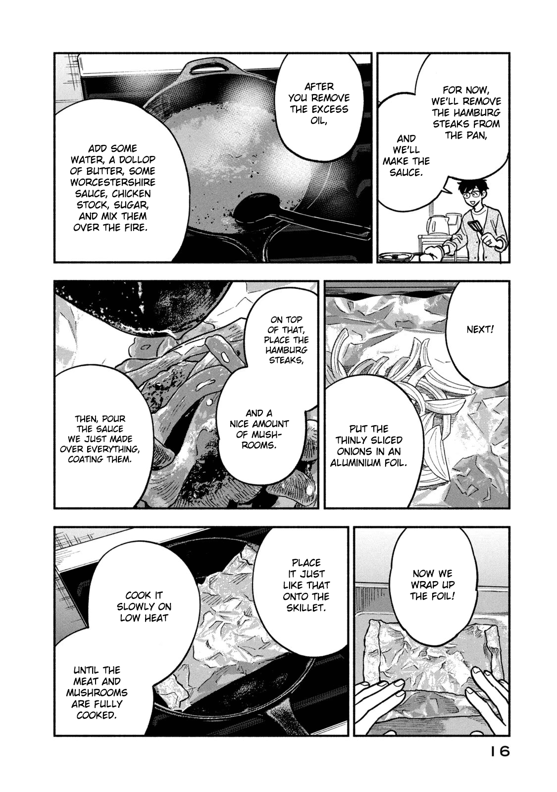 A Rare Marriage: How to Grill Our Love Chapter 89 page 17 - Chapter 89: An Autumnal Foil-wrapped Grilled Hamburg Steak