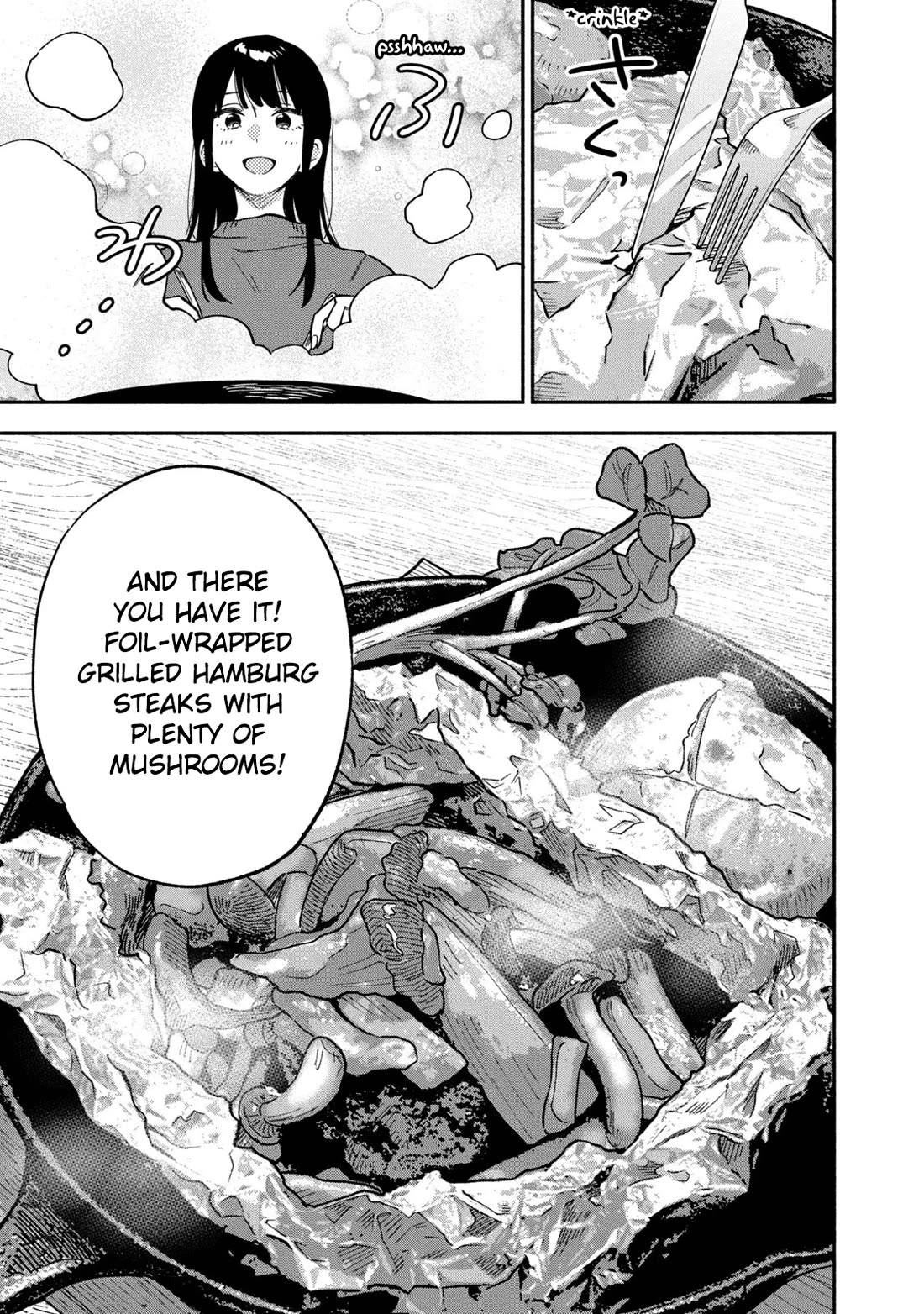 A Rare Marriage: How to Grill Our Love Chapter 89 page 18 - Chapter 89: An Autumnal Foil-wrapped Grilled Hamburg Steak