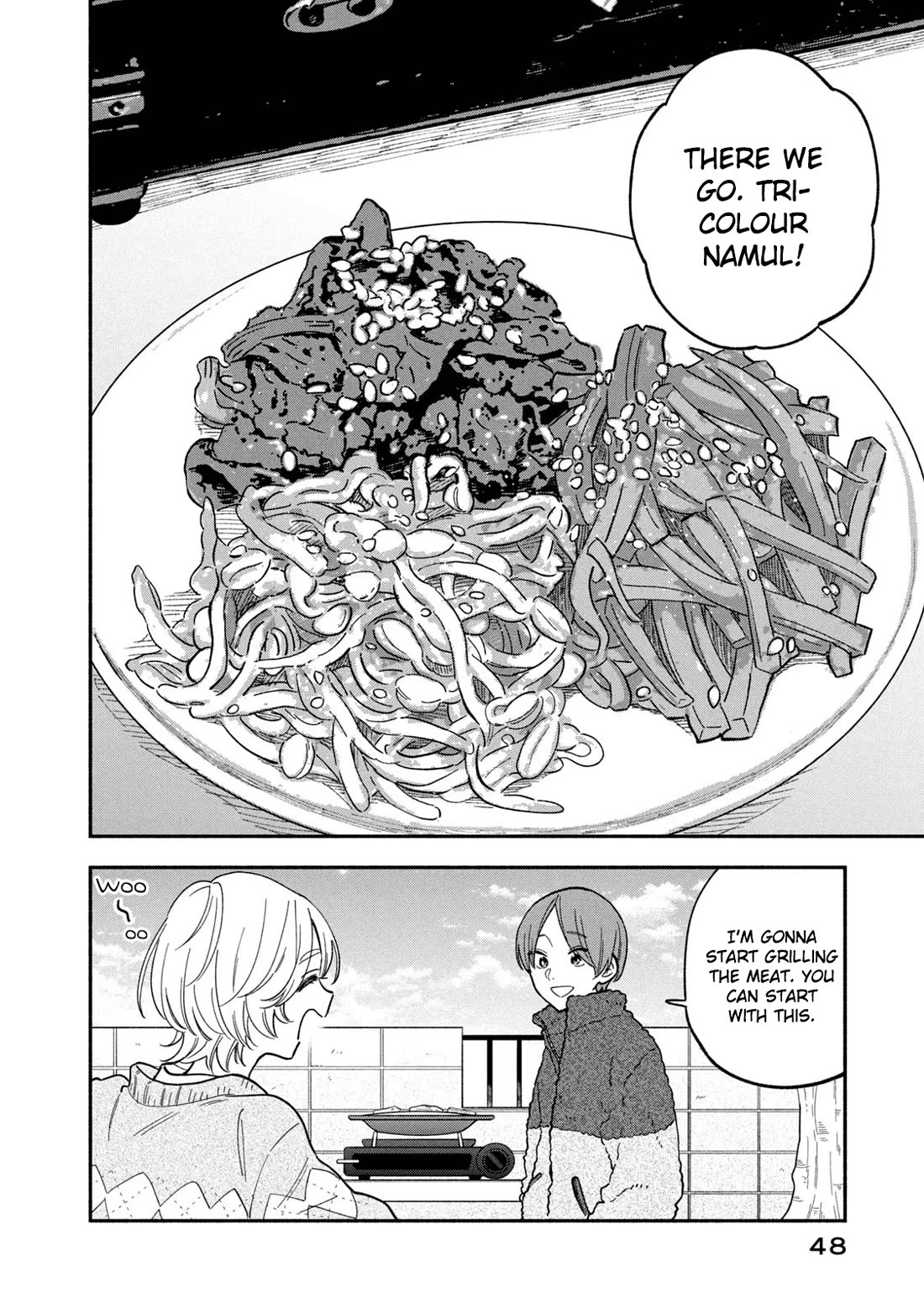 A Rare Marriage: How to Grill Our Love Chapter 91 page 12 - Chapter 91: A Simple Tri-Coloured Namul.
